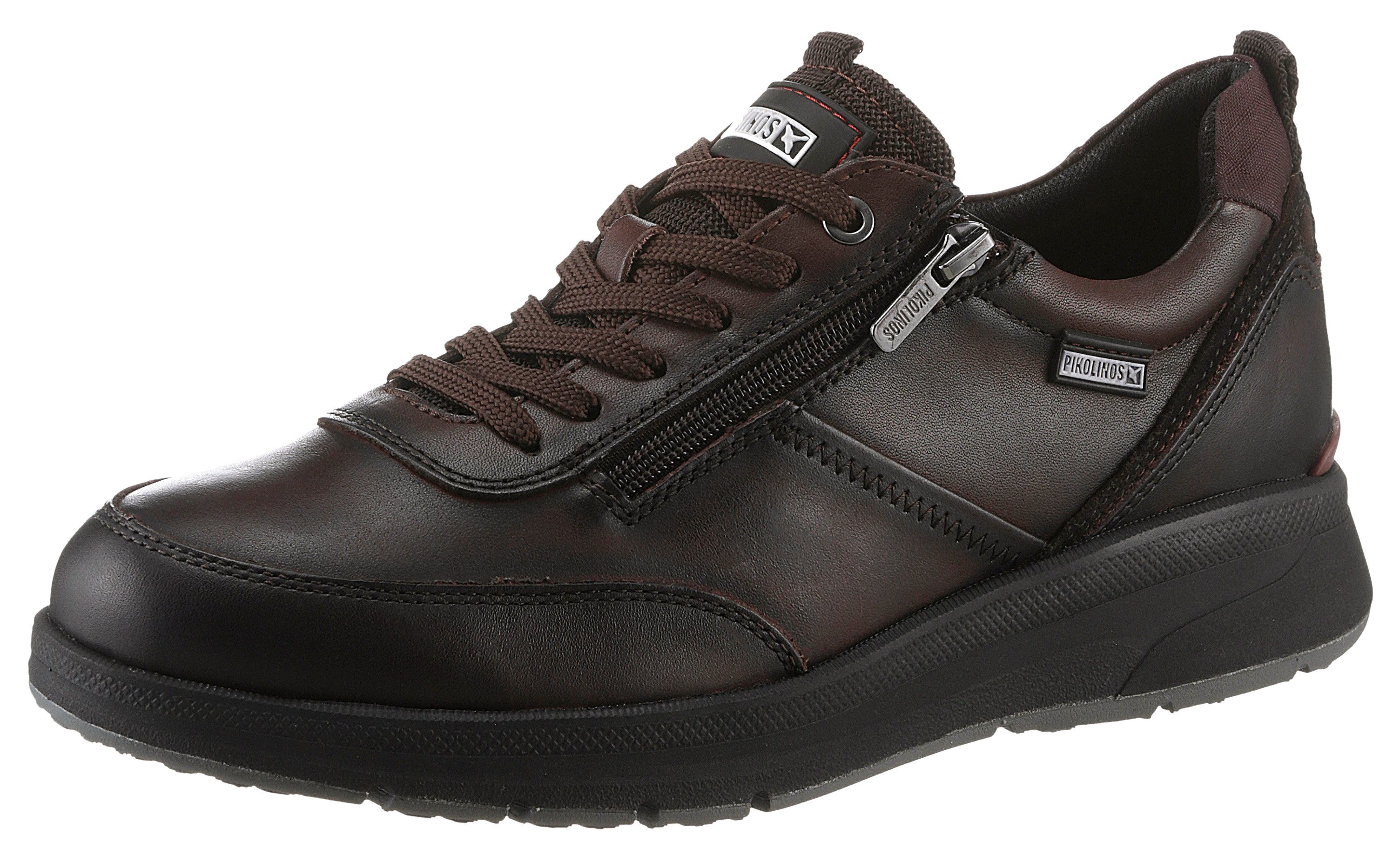 PIKOLINOS Sneakers met sleehak Cordoba , veterschoenen, lage schoen, vrijetijdsschoen met label heren lage sneakers maat 45 bruin