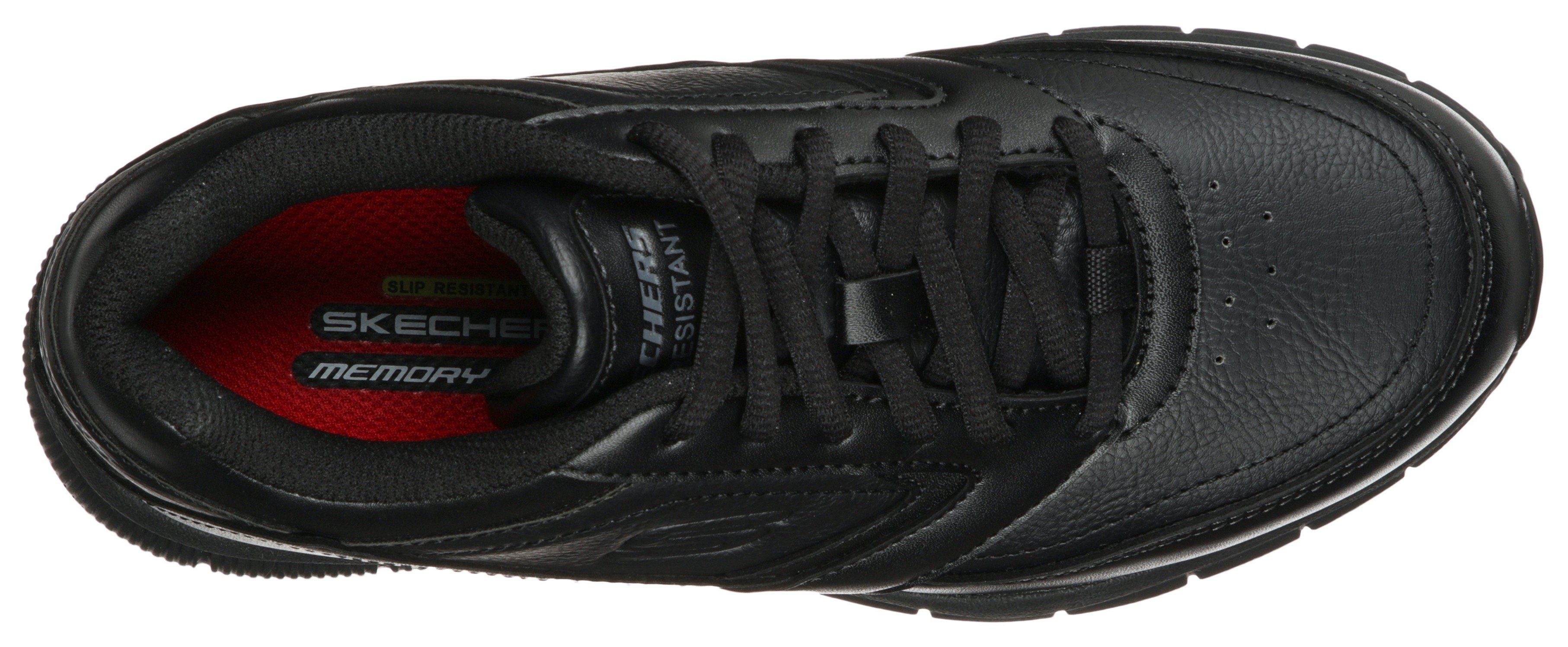 Skechers Werkschoenen NAMPA WYOLA Veterschoen voor horeca, zorg met comfortabele binnenzool