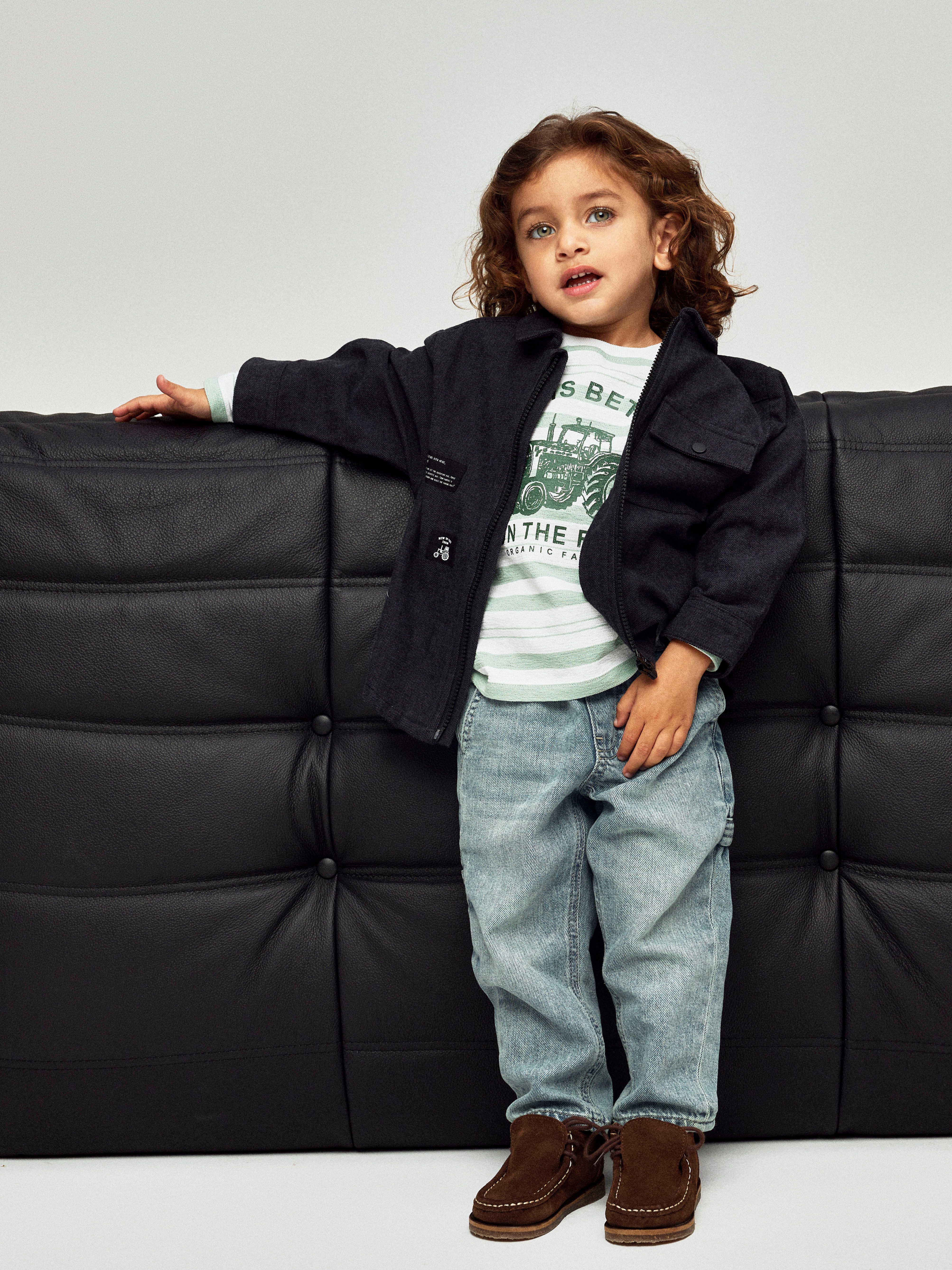 Name It Shirt met lange mouwen NMMLANDON LS TOP