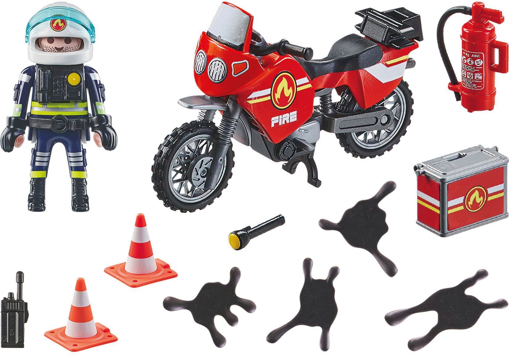 Playmobil® Constructie-speelset Brandweer op de plaats van het ongeval (71466), Action Heroes (21-delig)