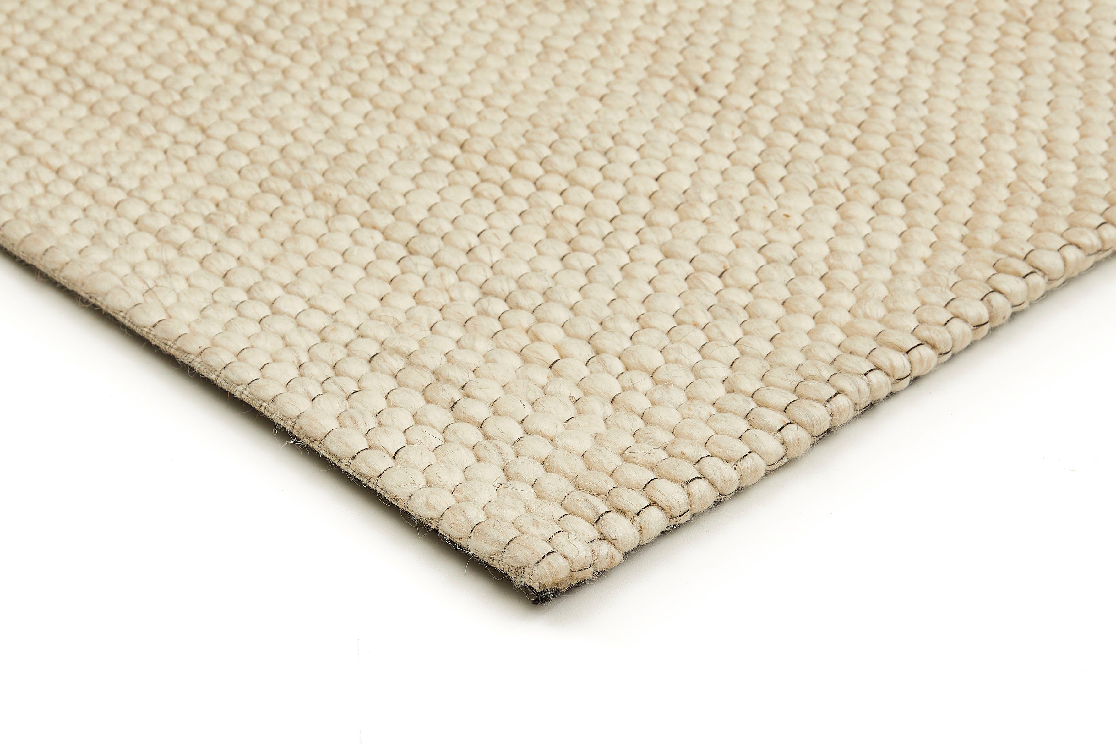 Barbara Becker Vloerkleed Brave Handgeweven, materiaal 50% wol, 50% viscose, met de hand geweven, gemêleerde look