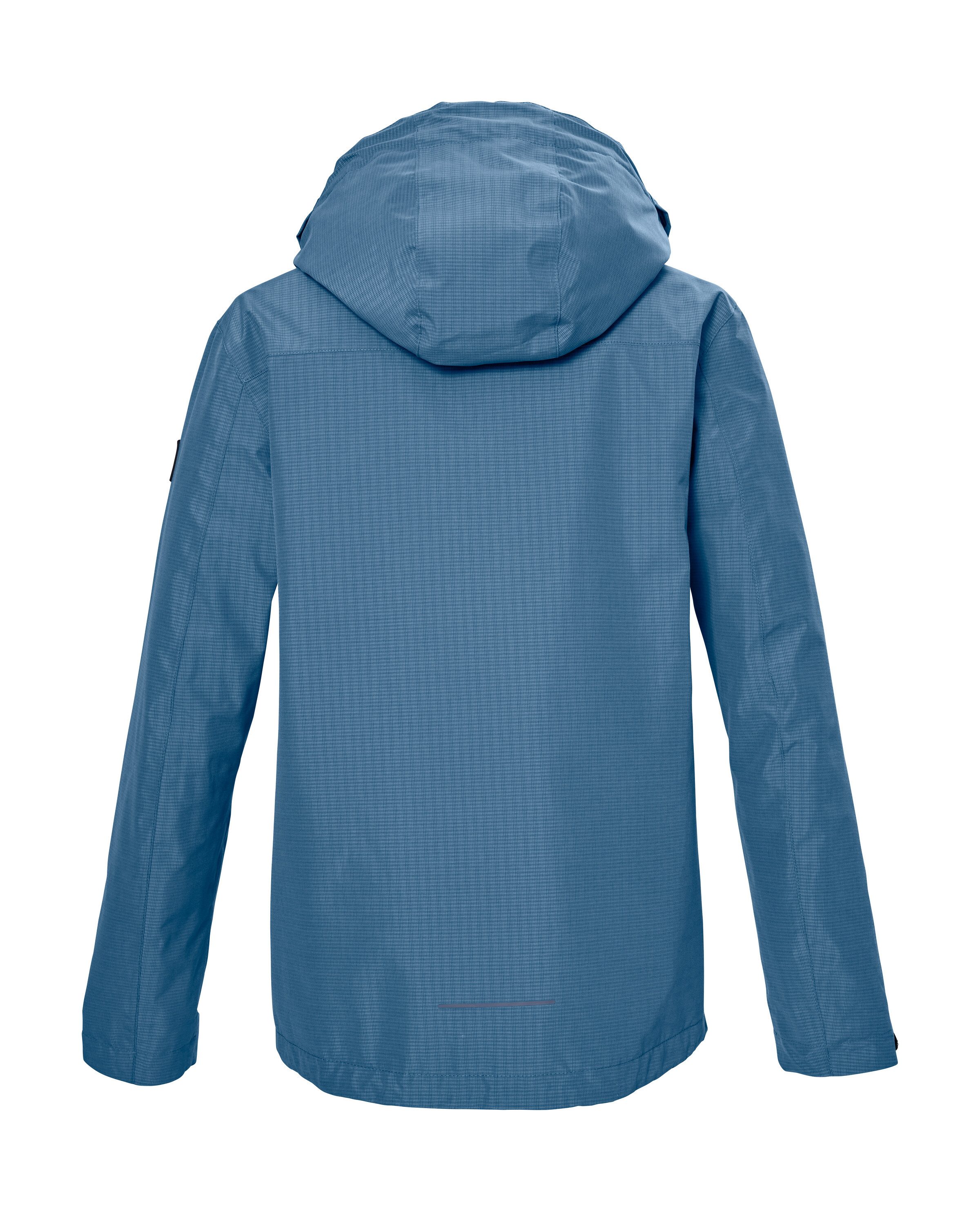 Killtec Functioneel jack KOS 140 BYS JCKT Waterdichte jas met verstelbare capuchon, PFAS-vrij geïmpregneerd