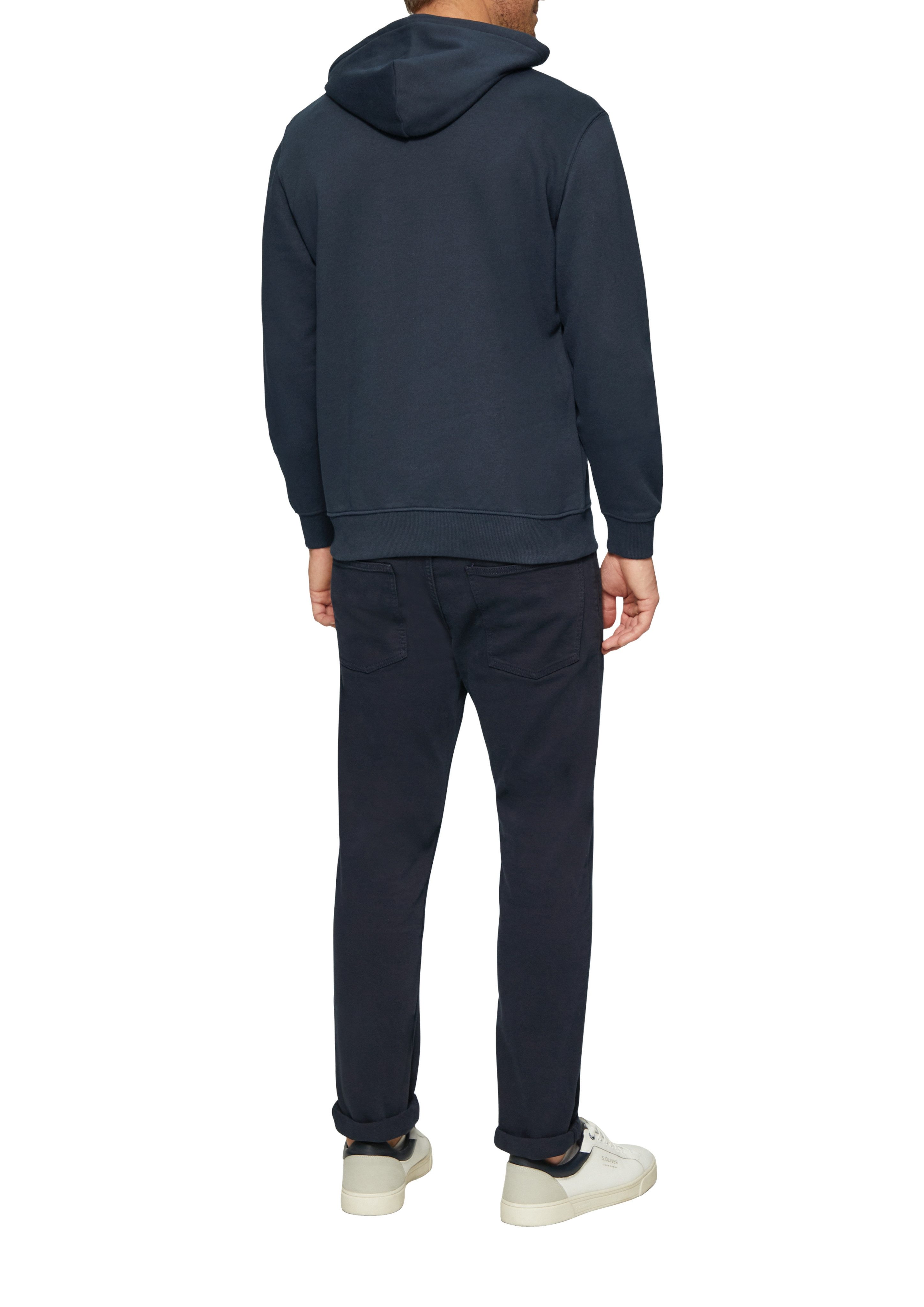 s.Oliver Hoodie met frontprint