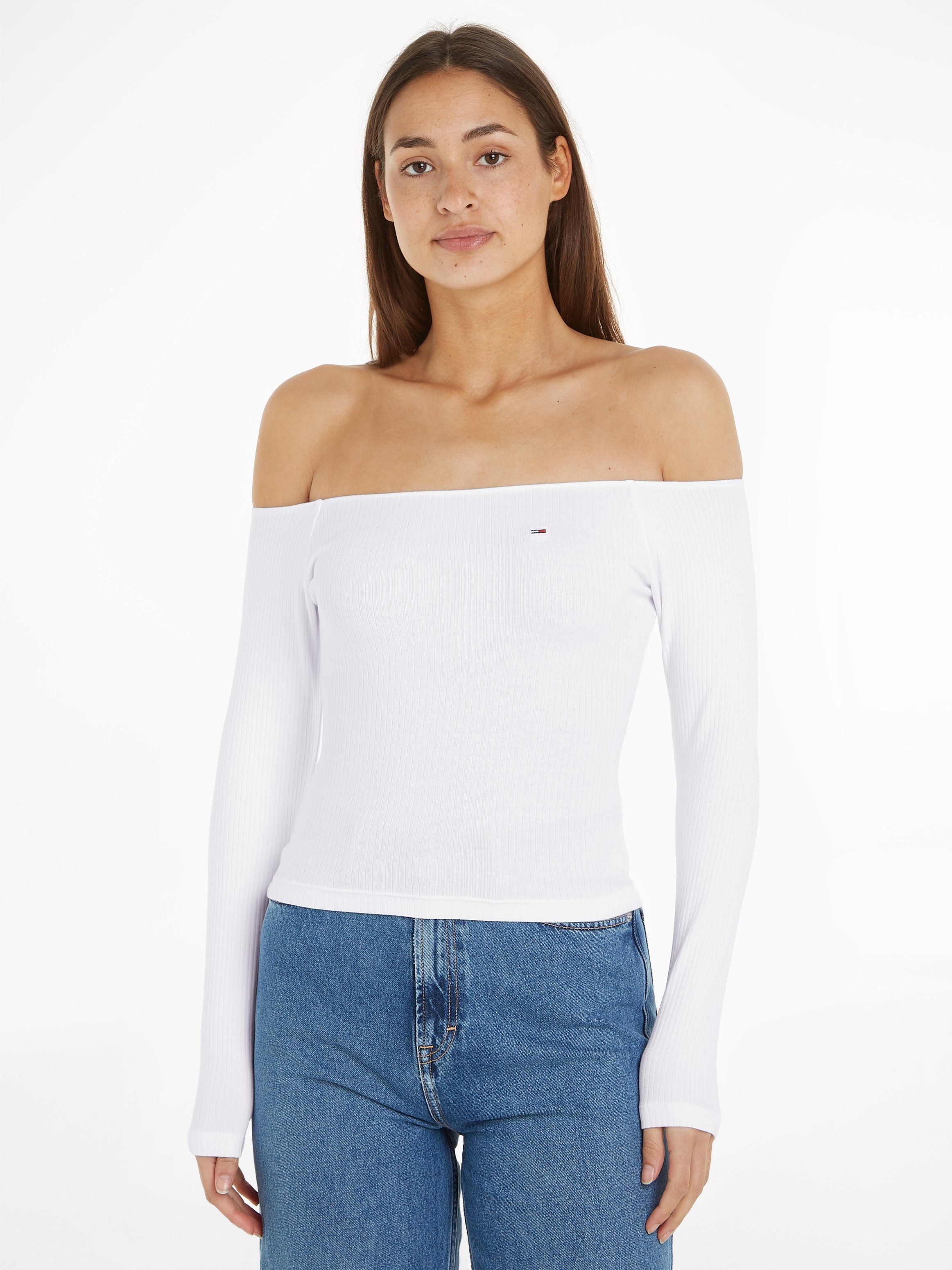 TOMMY JEANS Crop-top met tommy jeans-merklabel