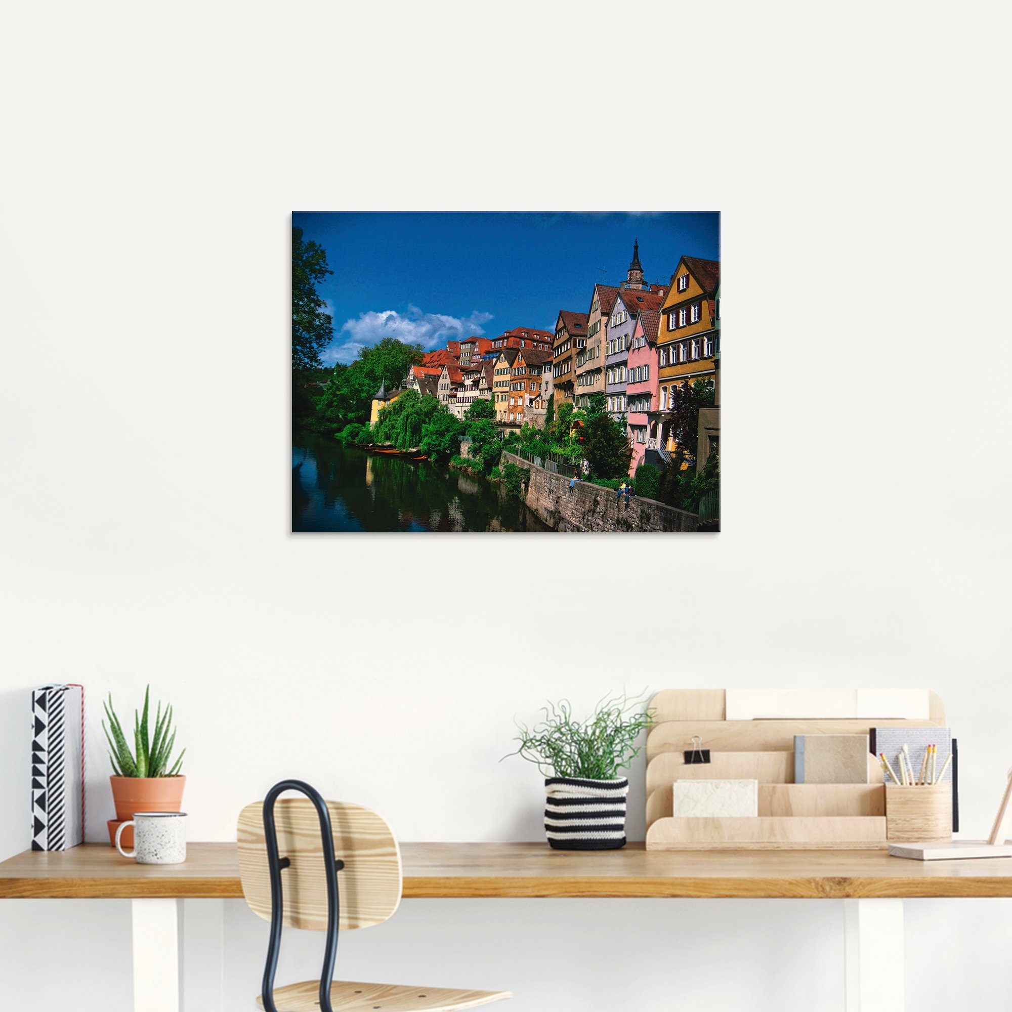 Artland Print op glas Tübingen aan de Neckar