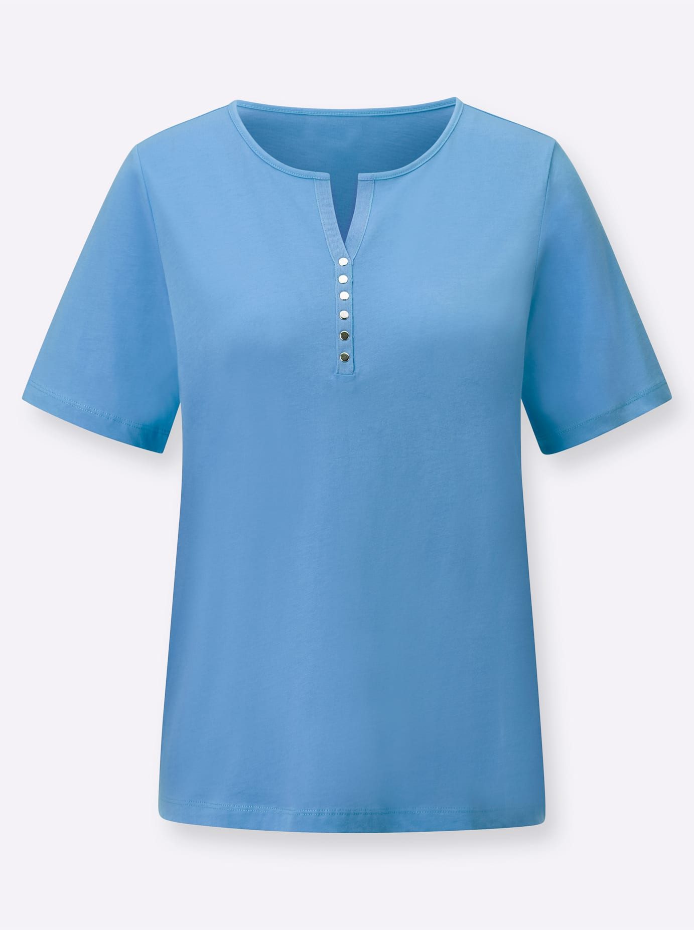 Casual Looks Shirt met ronde hals Shirt (1-delig)