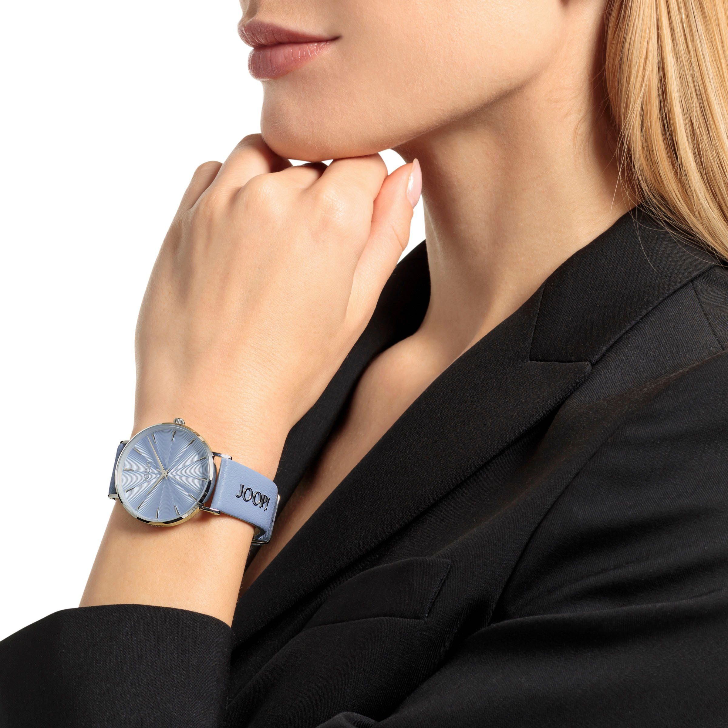 Joop! Kwartshorloge Horloge, dameshorloge, roestvrijstalen band, waterdicht tot 5 bar