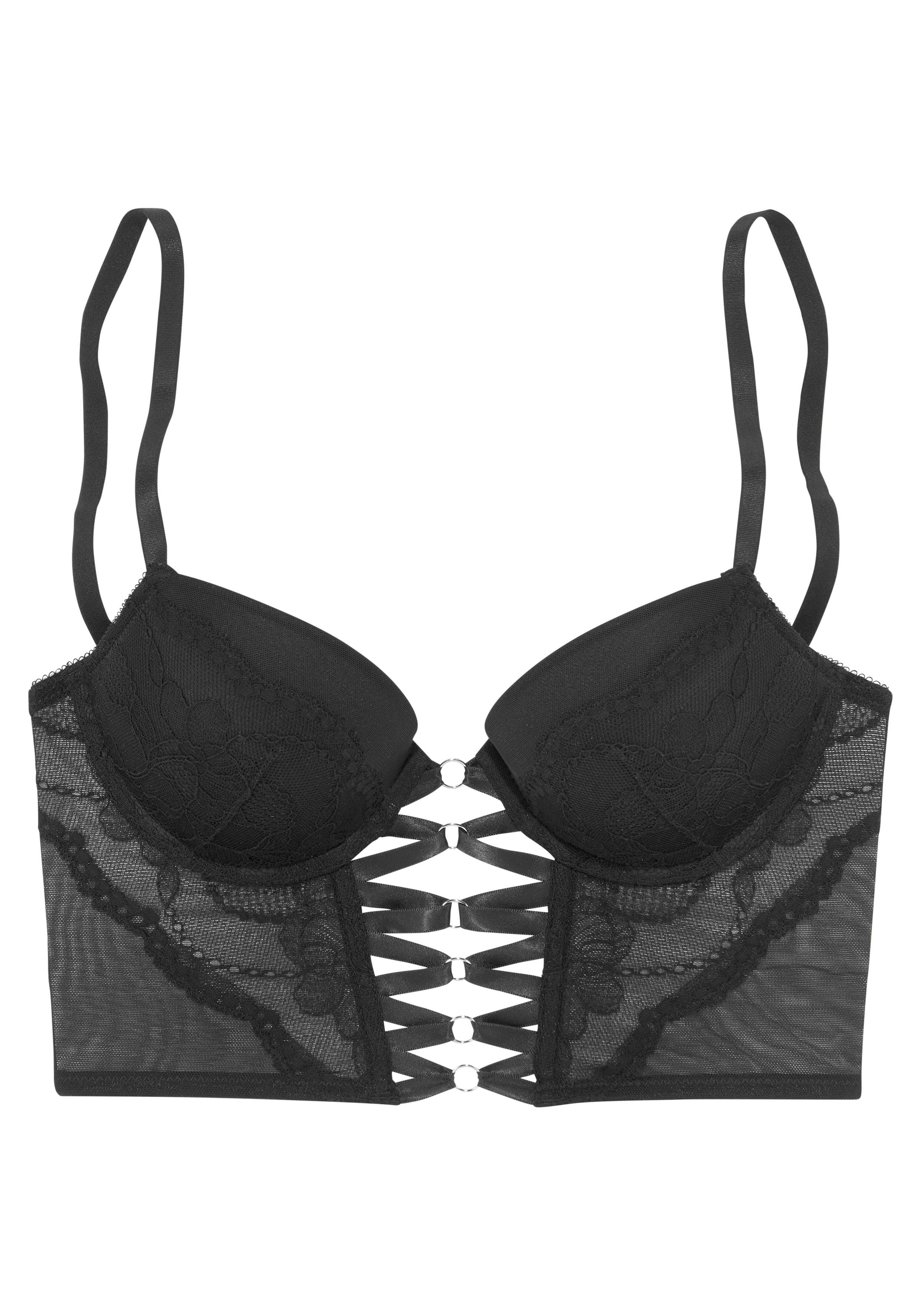 Lascana Lijfje met extravagant banddetail, sexy lingerie