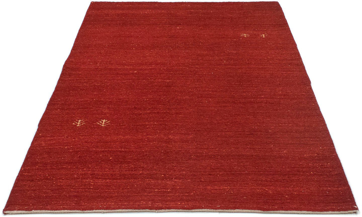 morgenland Wollen kleed Gabbeh-kleed met de hand geknoopt rood handgeknoopt