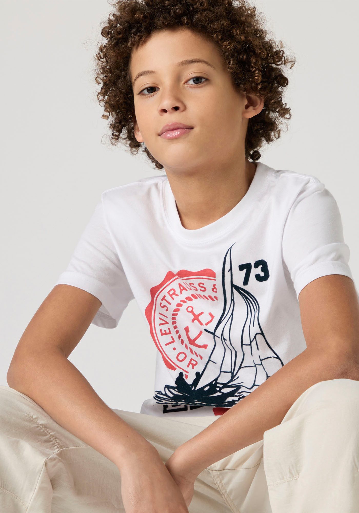 Levi's Kidswear T-shirt LVB COASTAL CLUB TEE