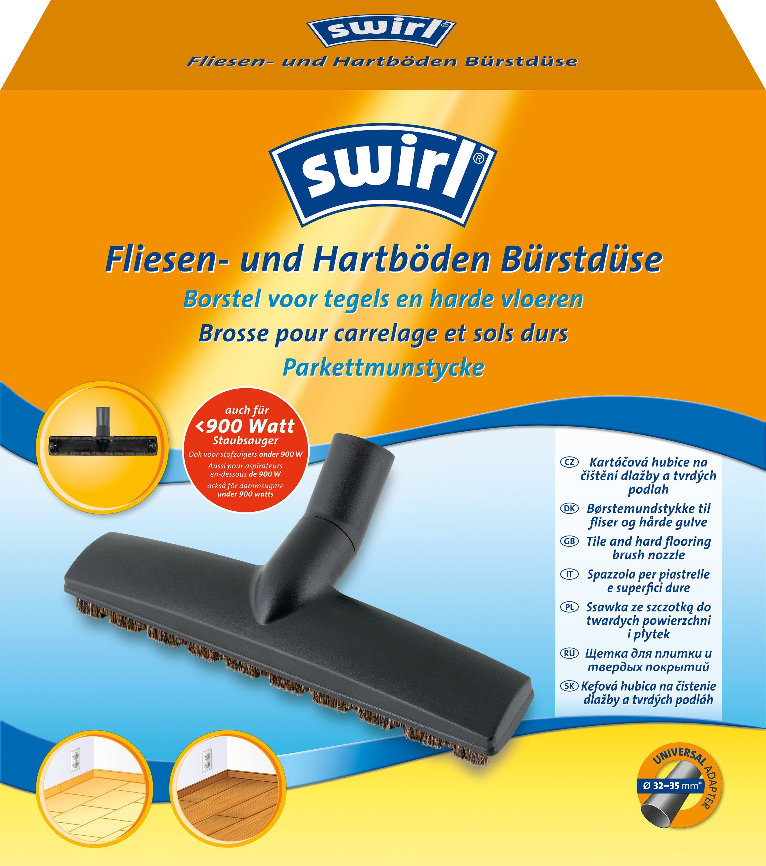 Swirl Zuigmond Swirl® borstelzuigmond voor tegels en harde vloeren (set, 3-delig)