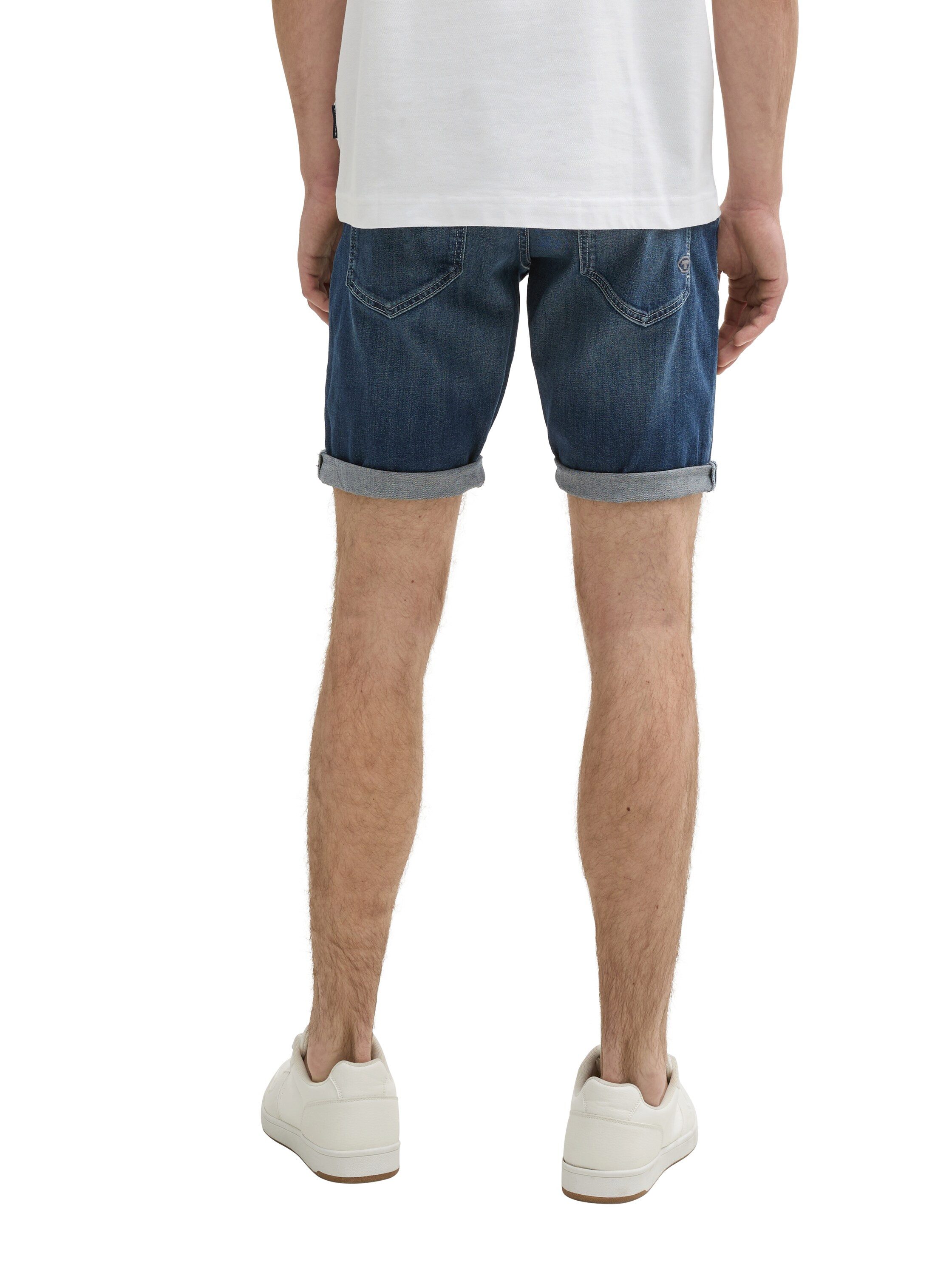 Tom Tailor Jeansshort Josh in five-pocketsstijl