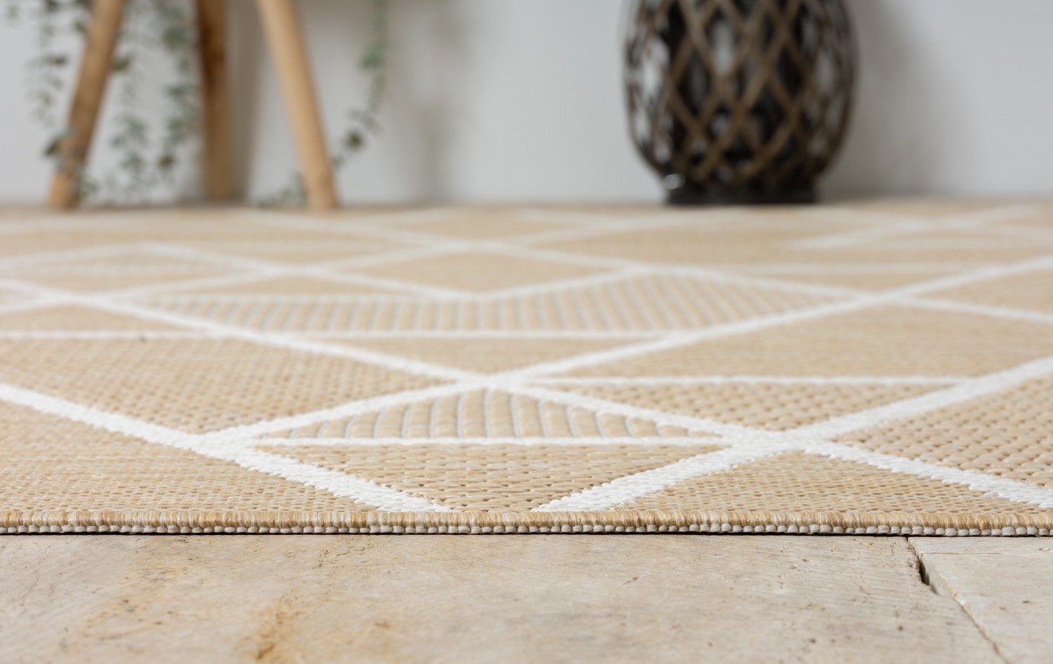 Myflair Möbel & Accessoires Vloerkleed Miller voorraadopruiming Omkeerbaar tapijt, modern ontwerp, geschikt voor buiten, balkon, terras