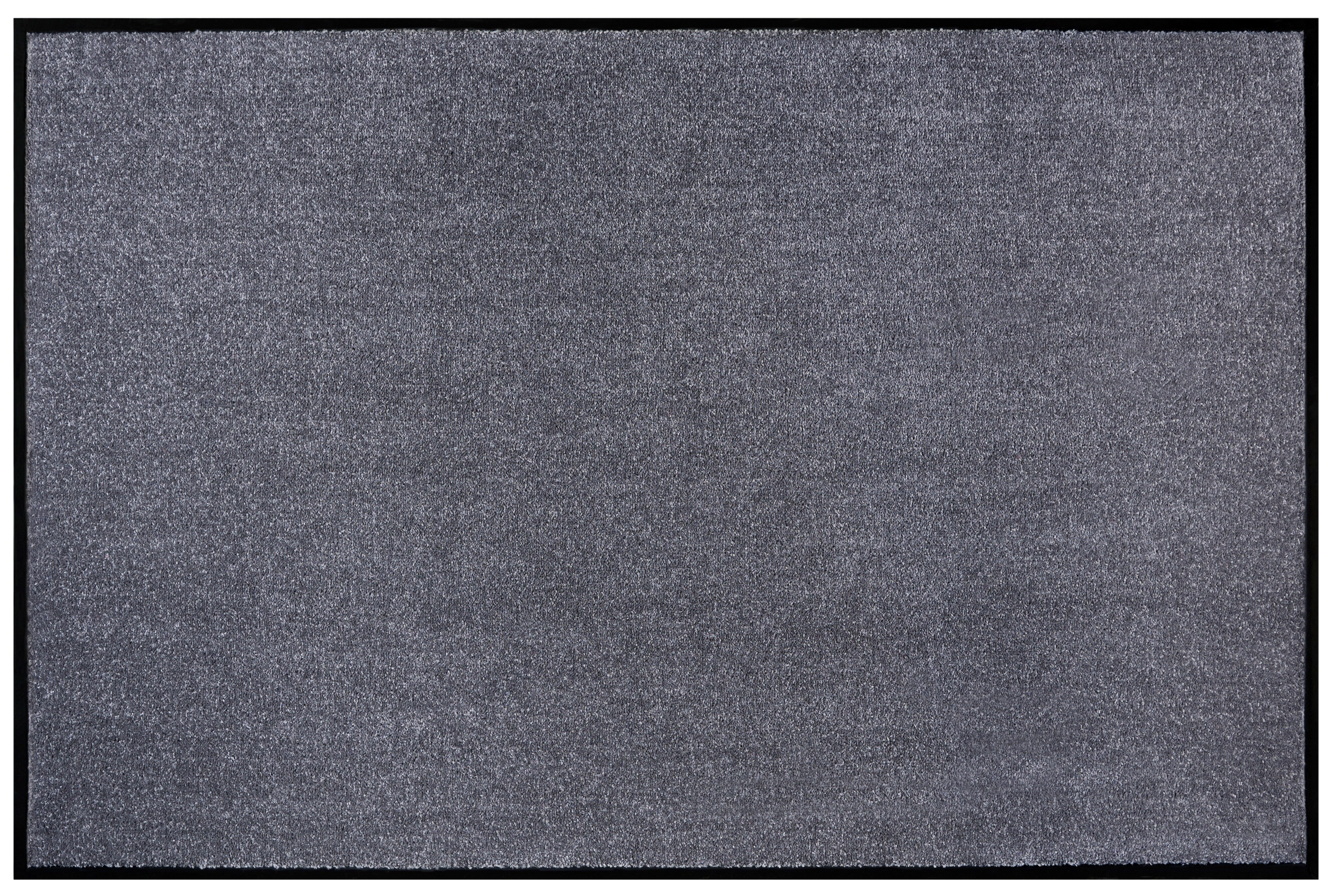 my home Mat Triton Vuilopvangmat, deurmat, in- en uitwendig, loper, wasbaar deurmatten maat 90 cm x 150 cm x 7 mm grijs