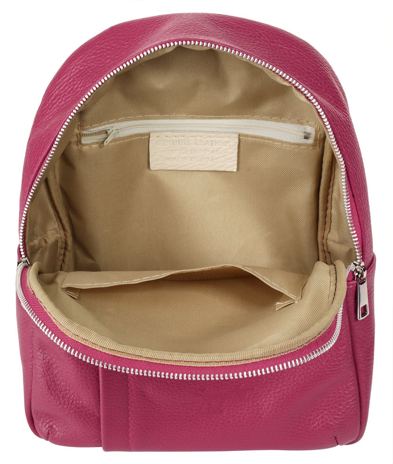 Samantha Look Rugzak echt leer, made in italy
