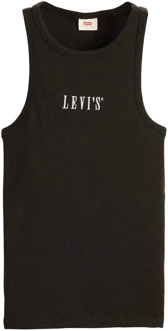 Levi's® Geribde tanktop GRAPHIC GEMINI met logo-borduurwerk en structuur-look
