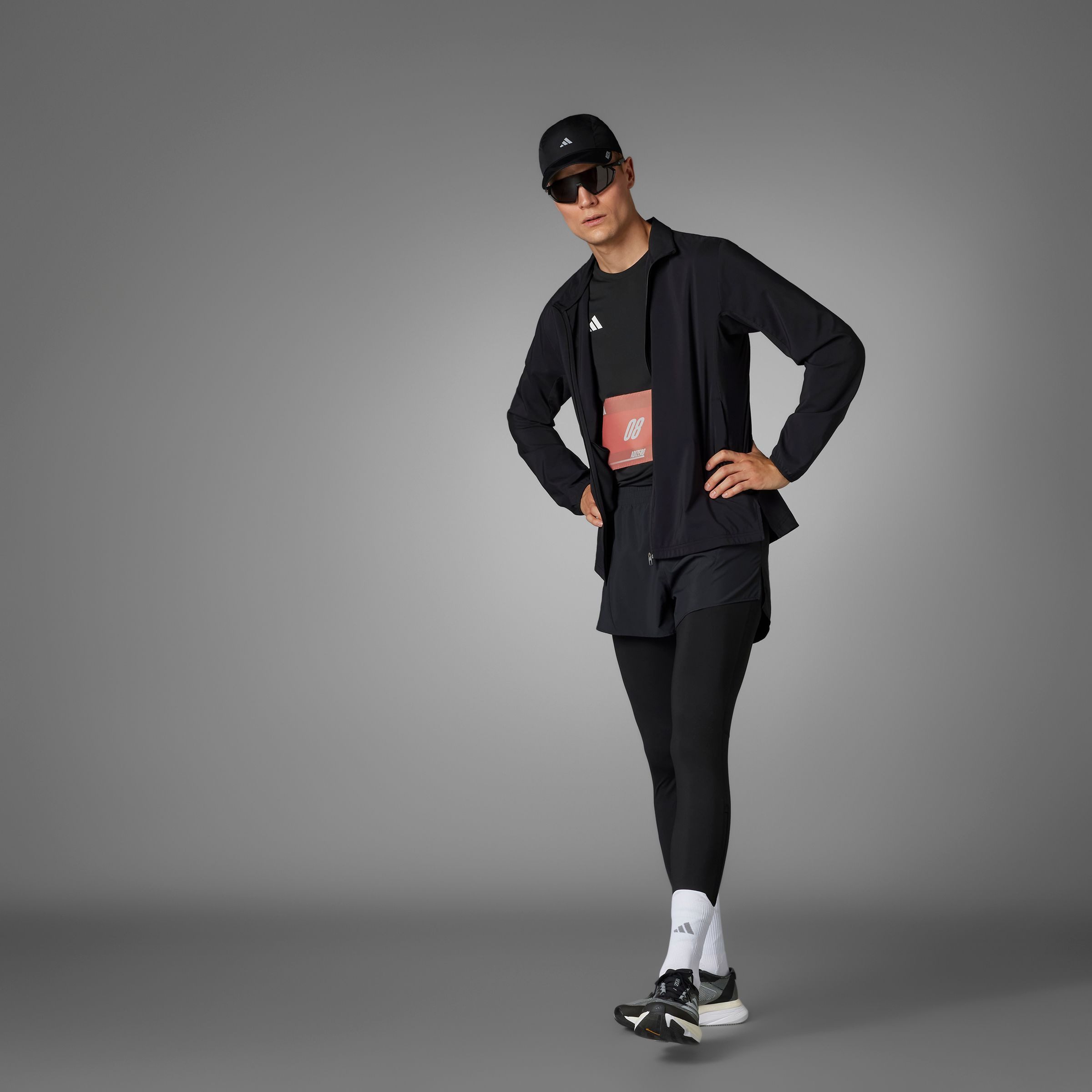 adidas Performance Runningtights ADIZERO E L TGT (1-delig)