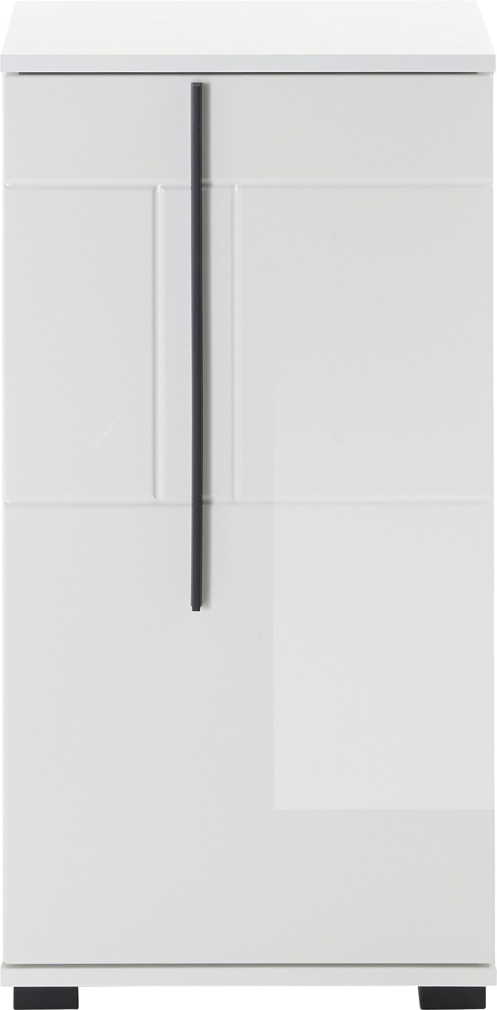 INOSIGN Onderkast Cantara, badkamerkast in hoogglans wit, kast in modern ontwerp