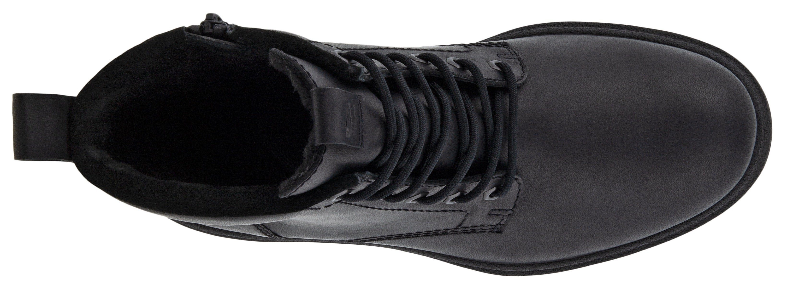 Ecco Hoge veterschoenen GRAINER M ankle boot, worker boots, winter boots, with two pull tabs