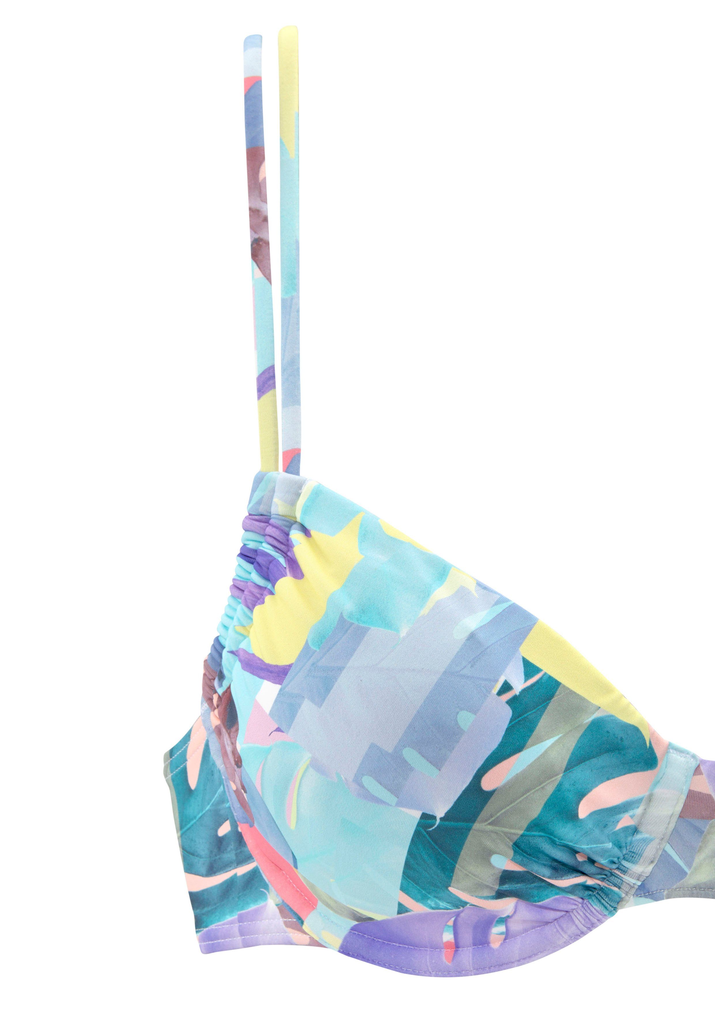 Venice Beach Bikinitop met beugels Varia in luxe pasteltinten