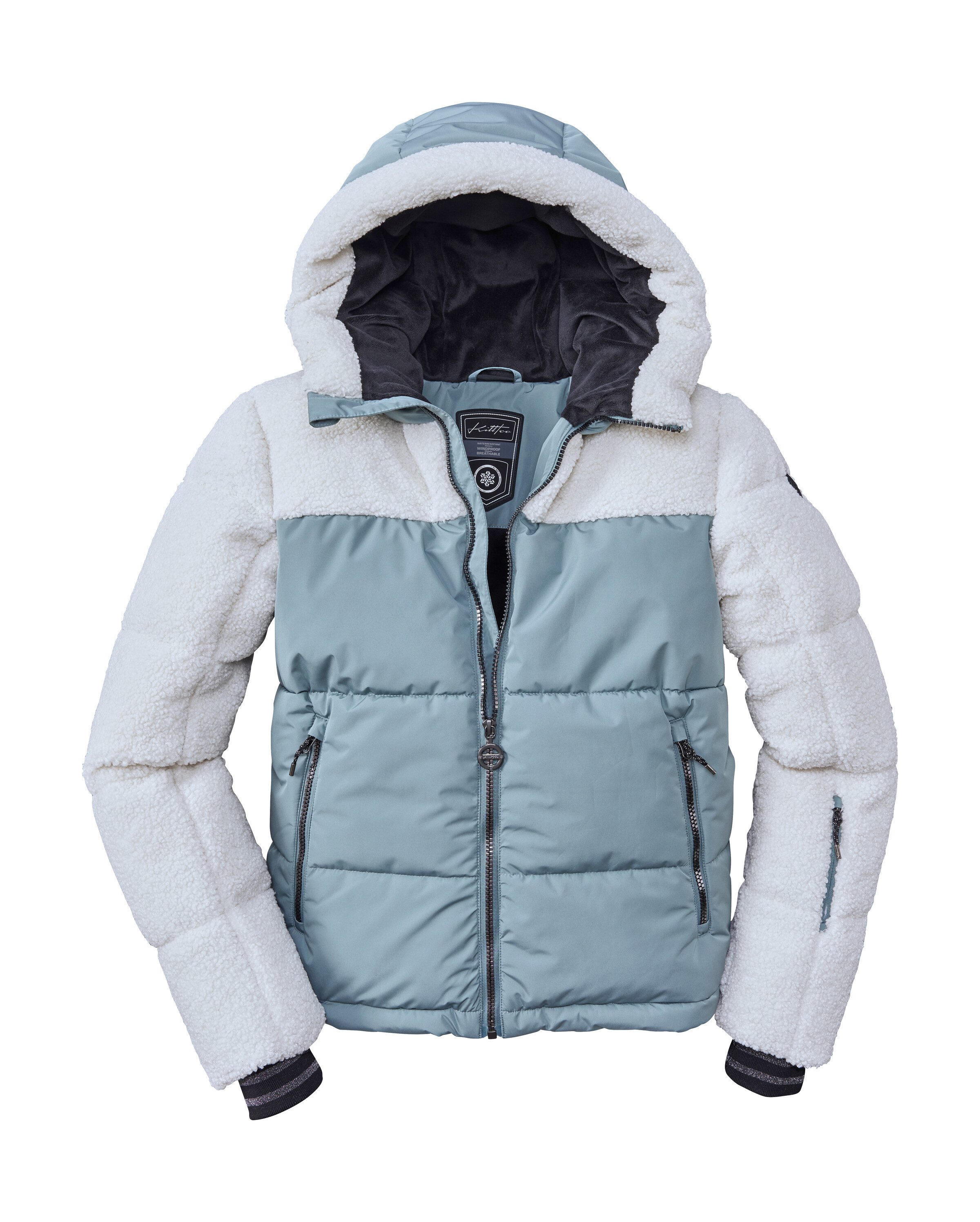 Killtec Ski-jack KSW 111 WMN SKI QLTD JCKT Winddicht, waterafstotend, ademend, stijlvol, PFAS-vrij