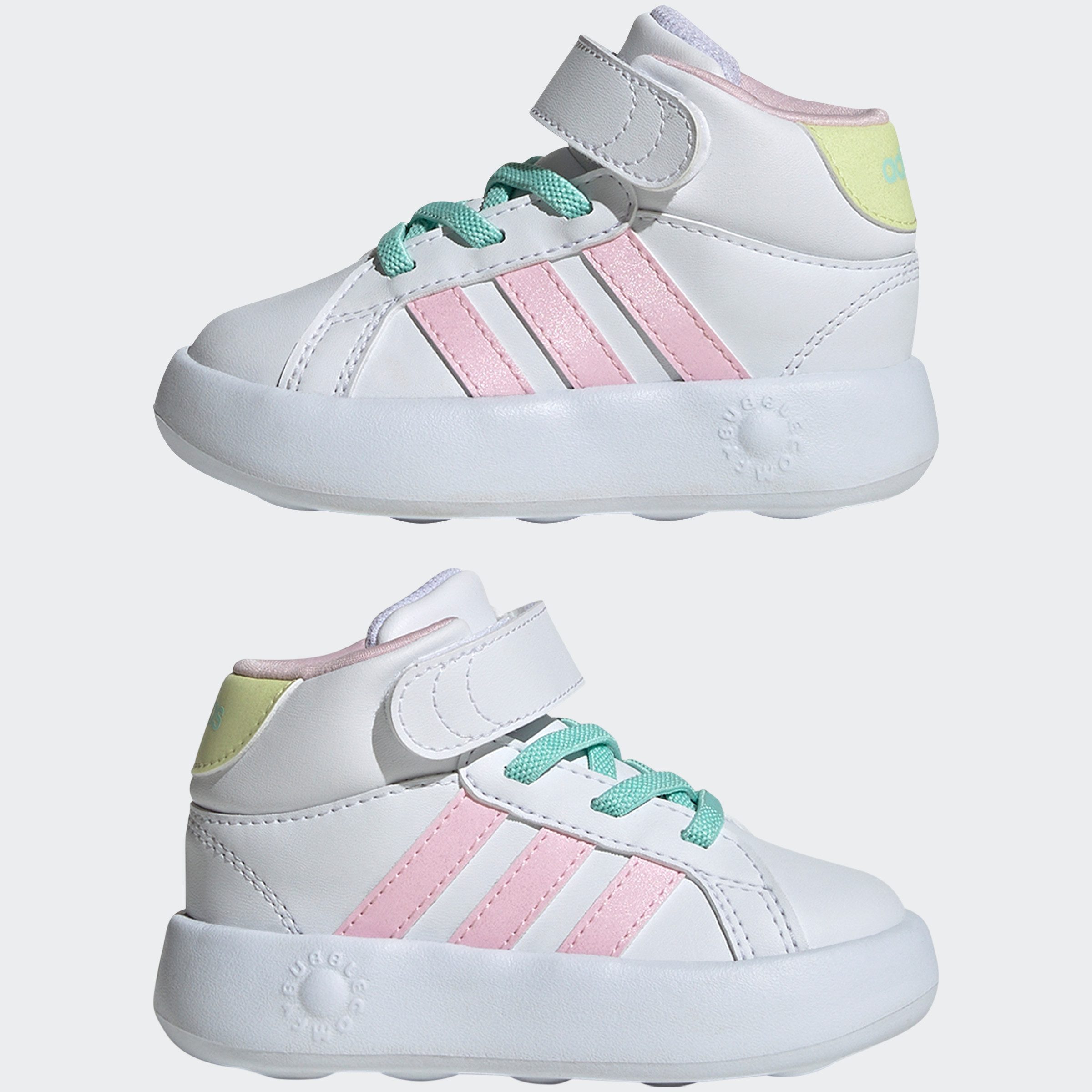 adidas Sportswear Sneakers GRAND COURT MID KIDS Design geïnspireerd op de adidas Superstar, voor kinderen