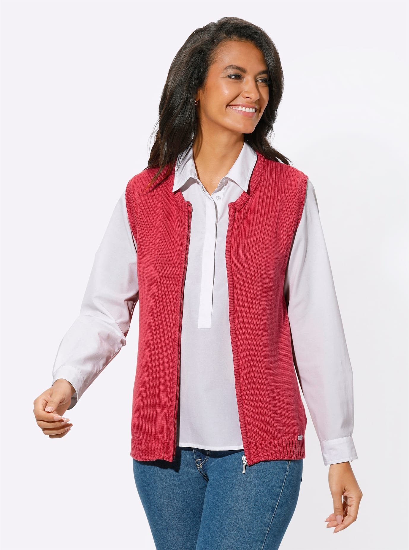 Casual Looks Mouwloos vest