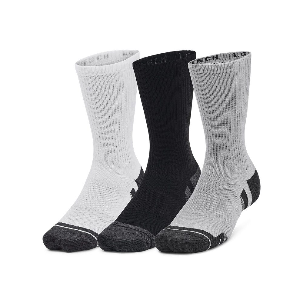 Under Armour® Tennissokken Unisex UA Performance Tech-Crew-Sokken in 3-Pack (3 paar)