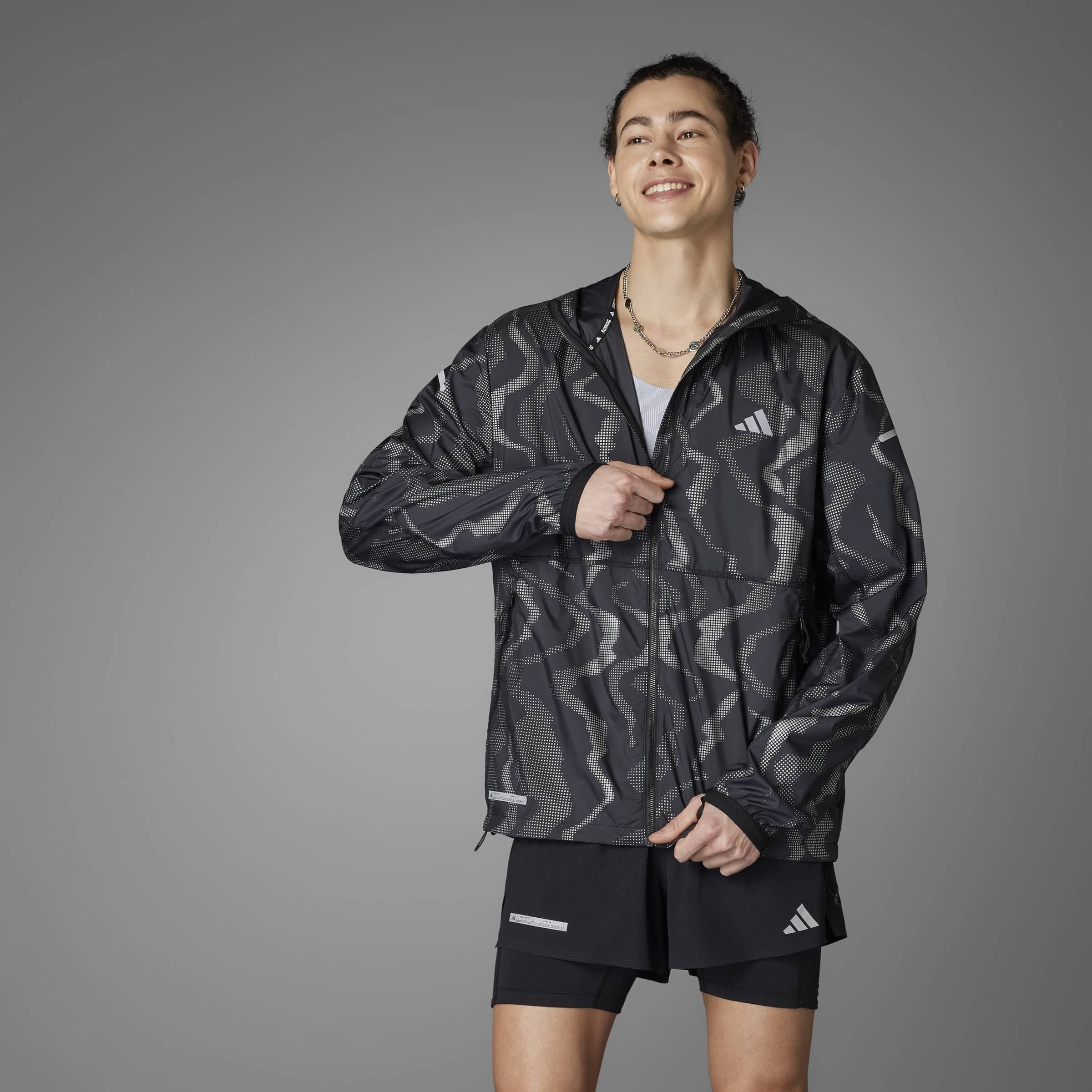 adidas Performance Runningjack ULT PREM JKT Reflecterend voor zichtbaarheid in het donker
