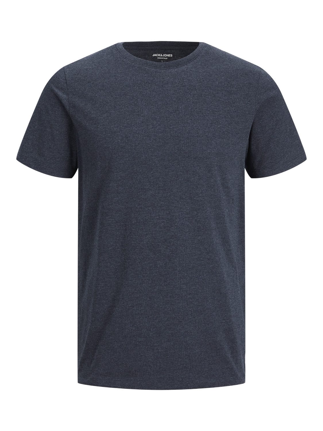Jack & Jones Shirt met ronde hals JJEORGANIC MELANGE TEE SS O-NECK NOOS