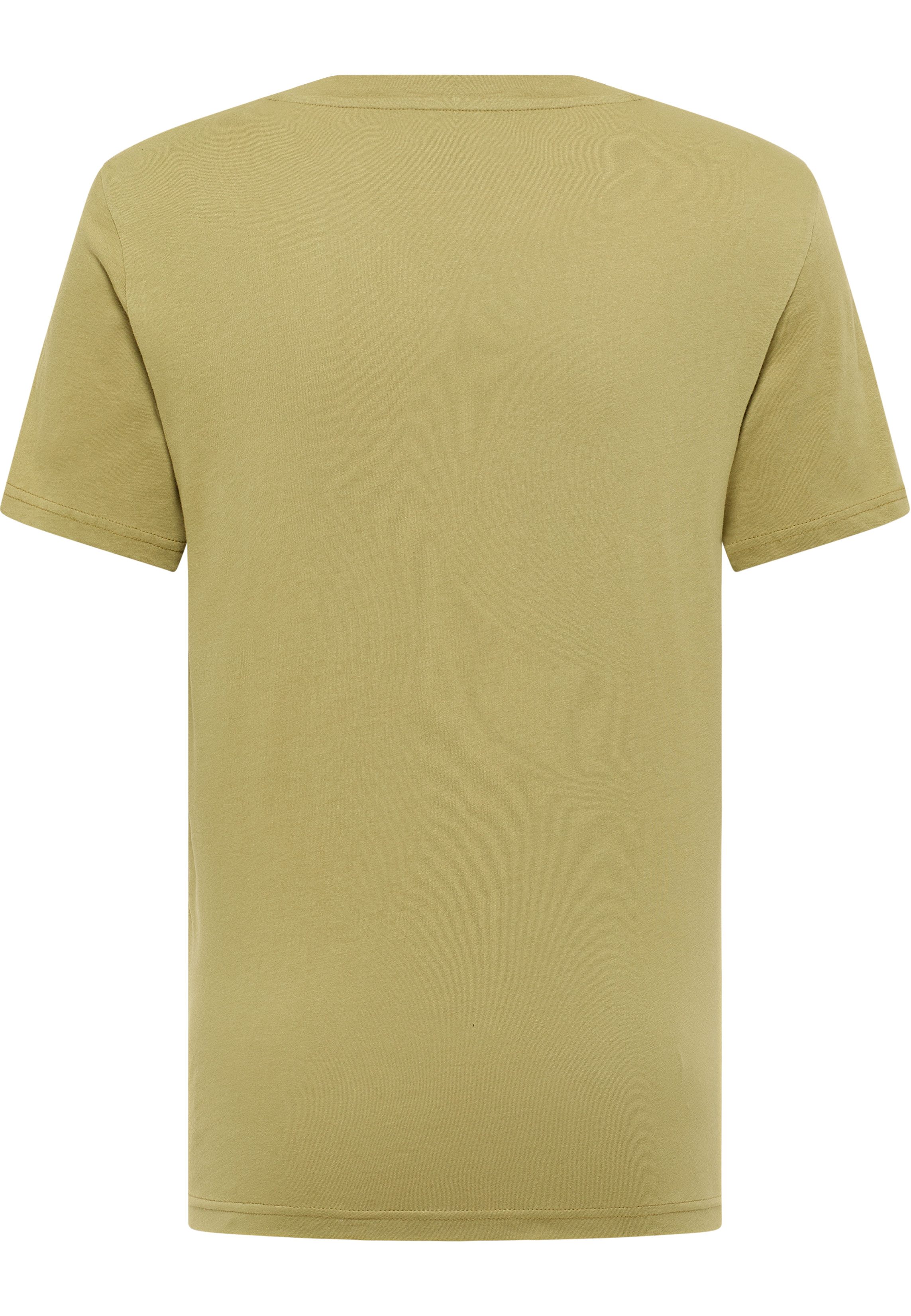 MUSTANG Shirt met korte mouwen Style Austin met logoprint