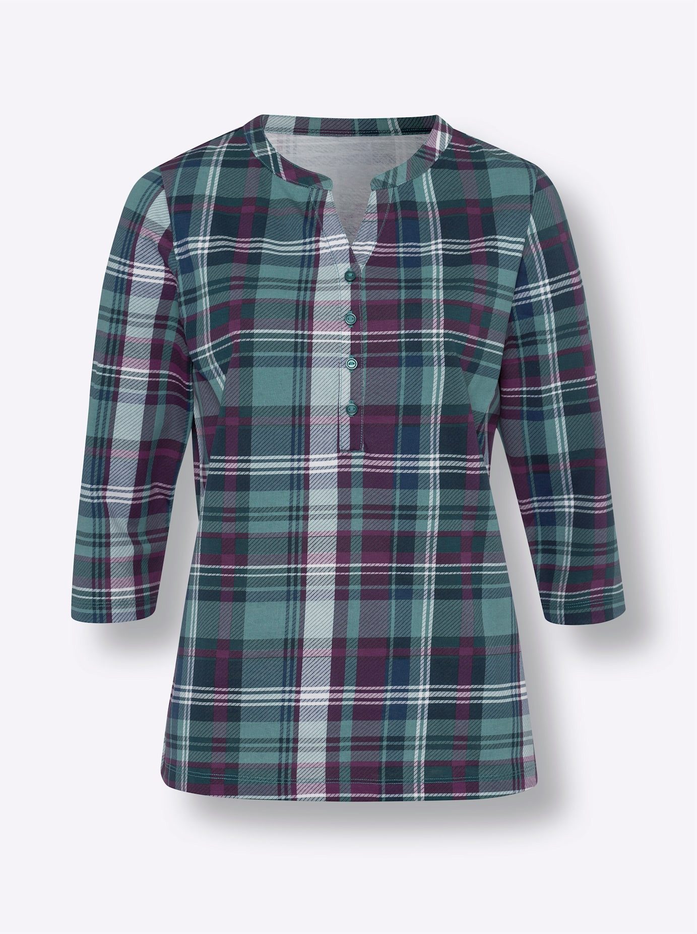 Classic Basics Shirt met 3/4 mouwen Shirt met 3/4-mouwen (1-delig)