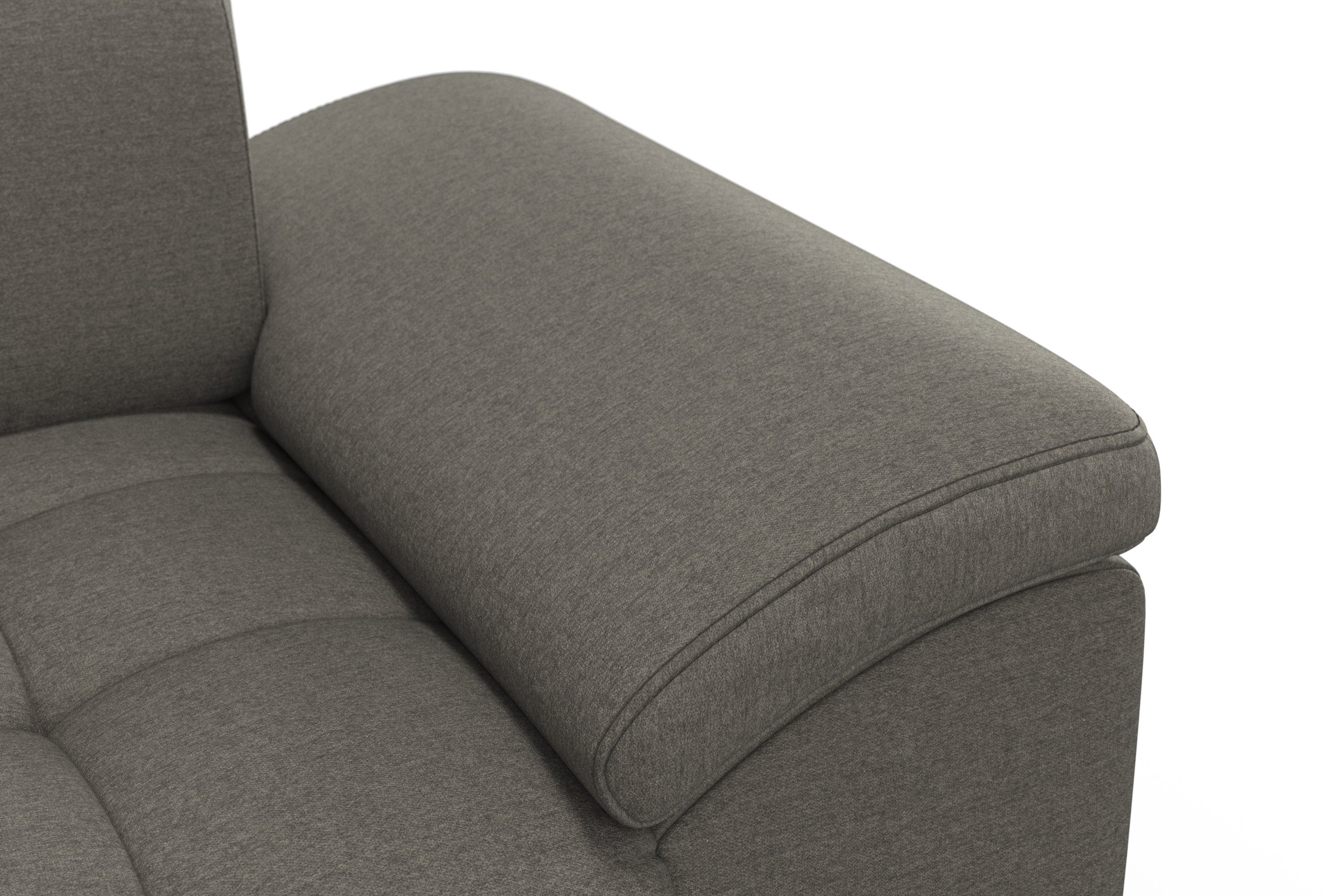 sit&more Hoekbank Cool L-vorm naar keuze met verstelbare hoofdsteun en uittrekzitting motorisch