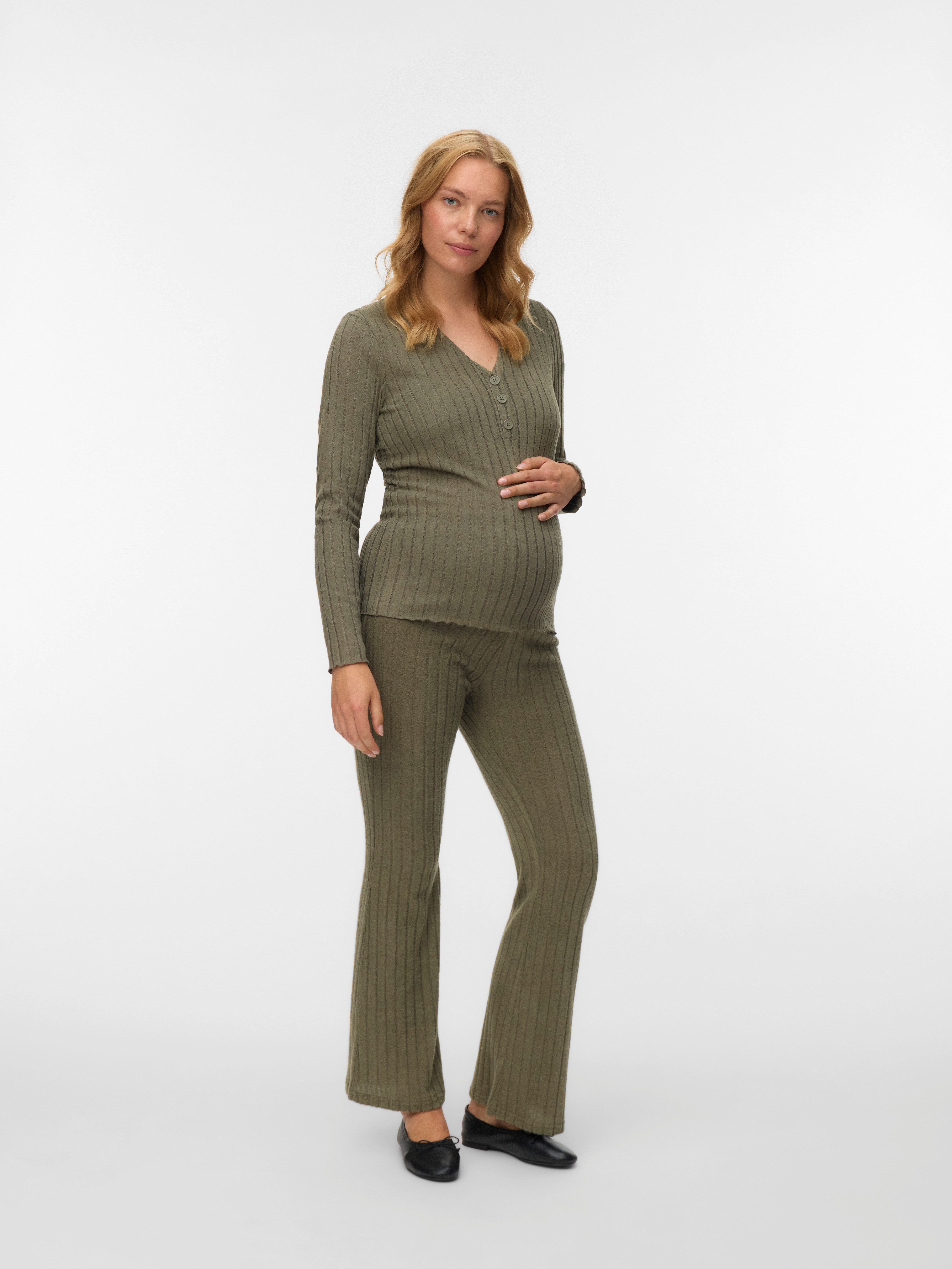 Mamalicious Stretch-zwangerschapsbroek