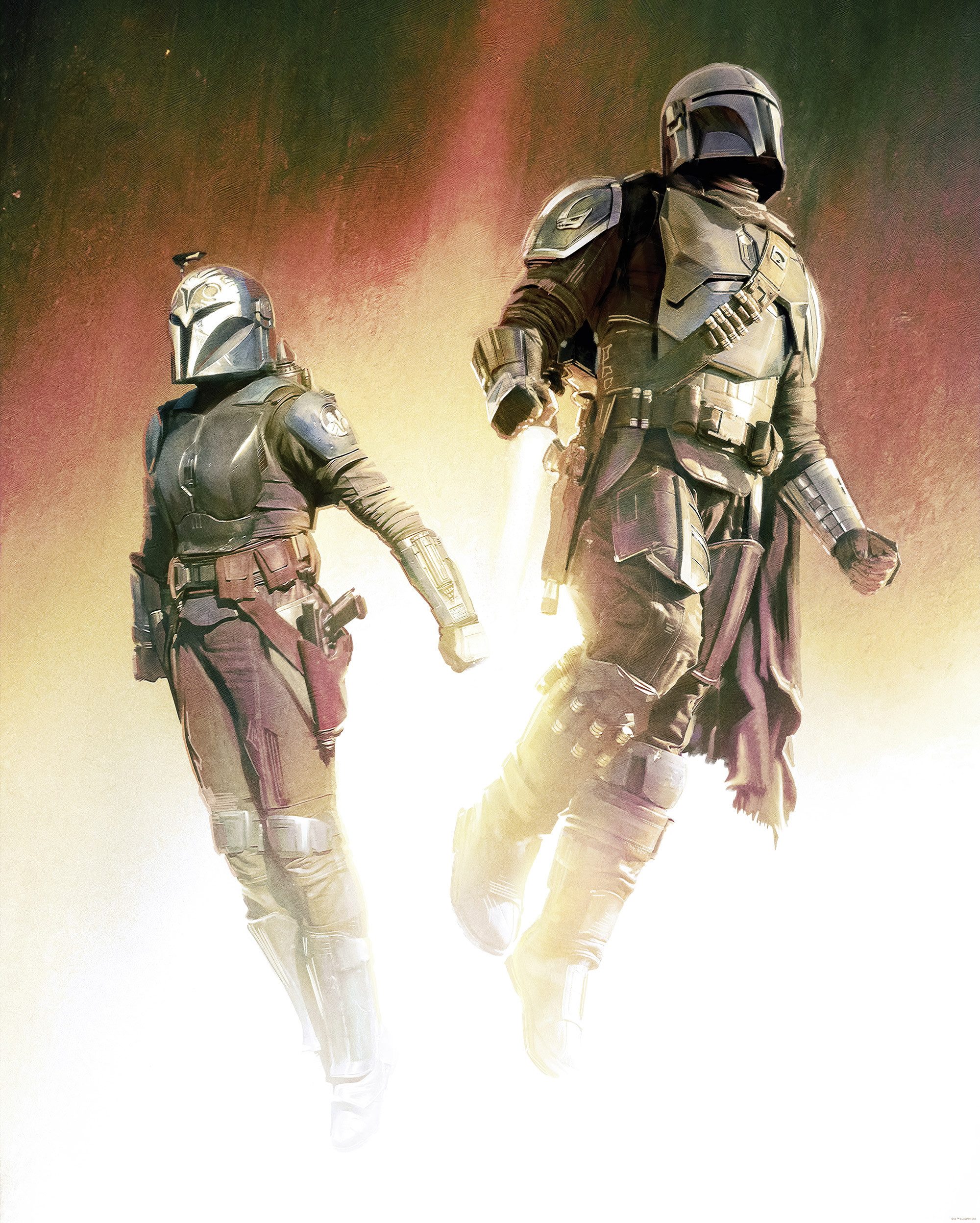 Komar Kinderbehang Star Wars The Mandalorian Flight (1 stuk)