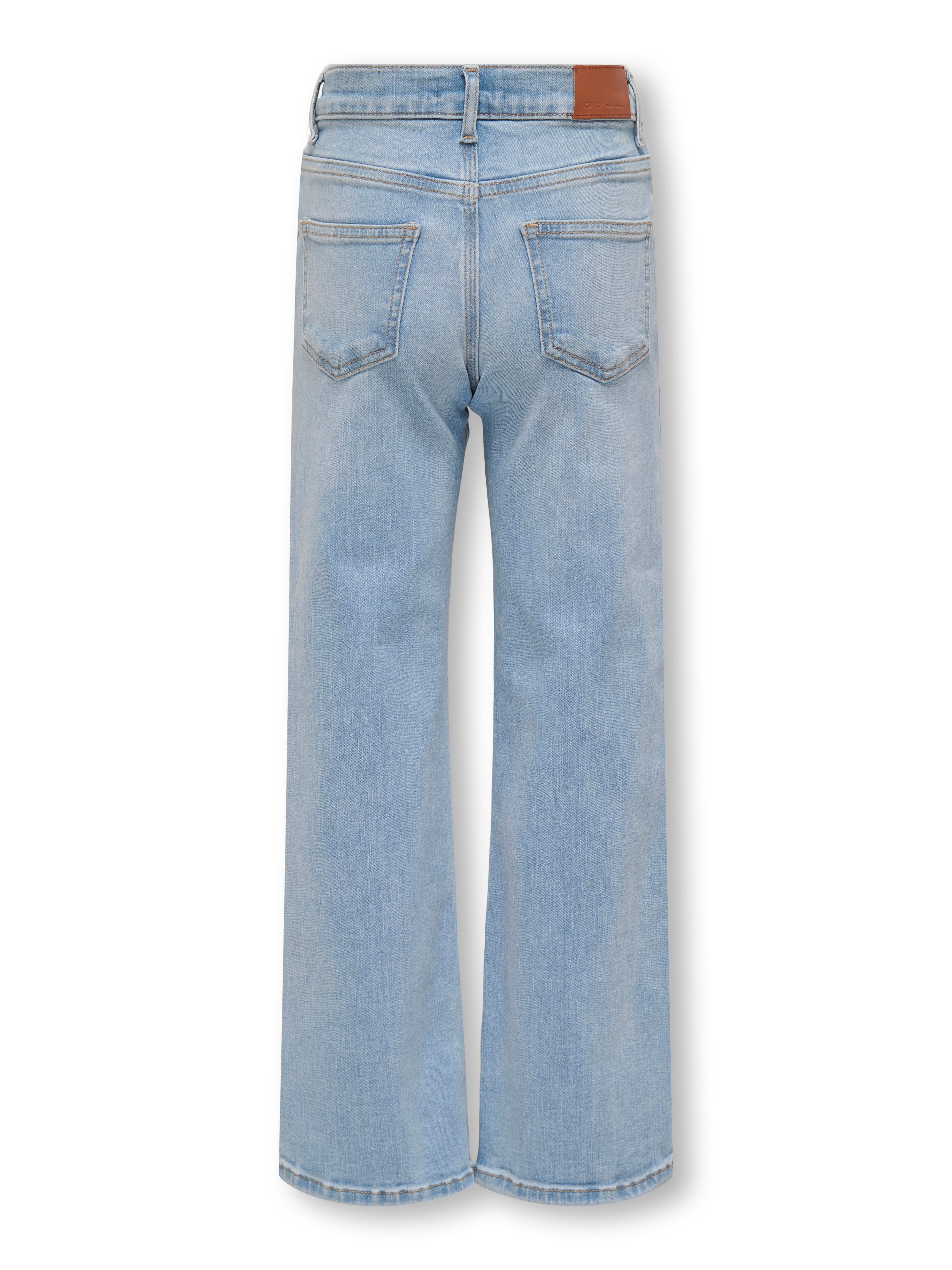 KIDS ONLY Wijde jeans KOGMADISON BLUSH WIDE LBD DNM NOOS