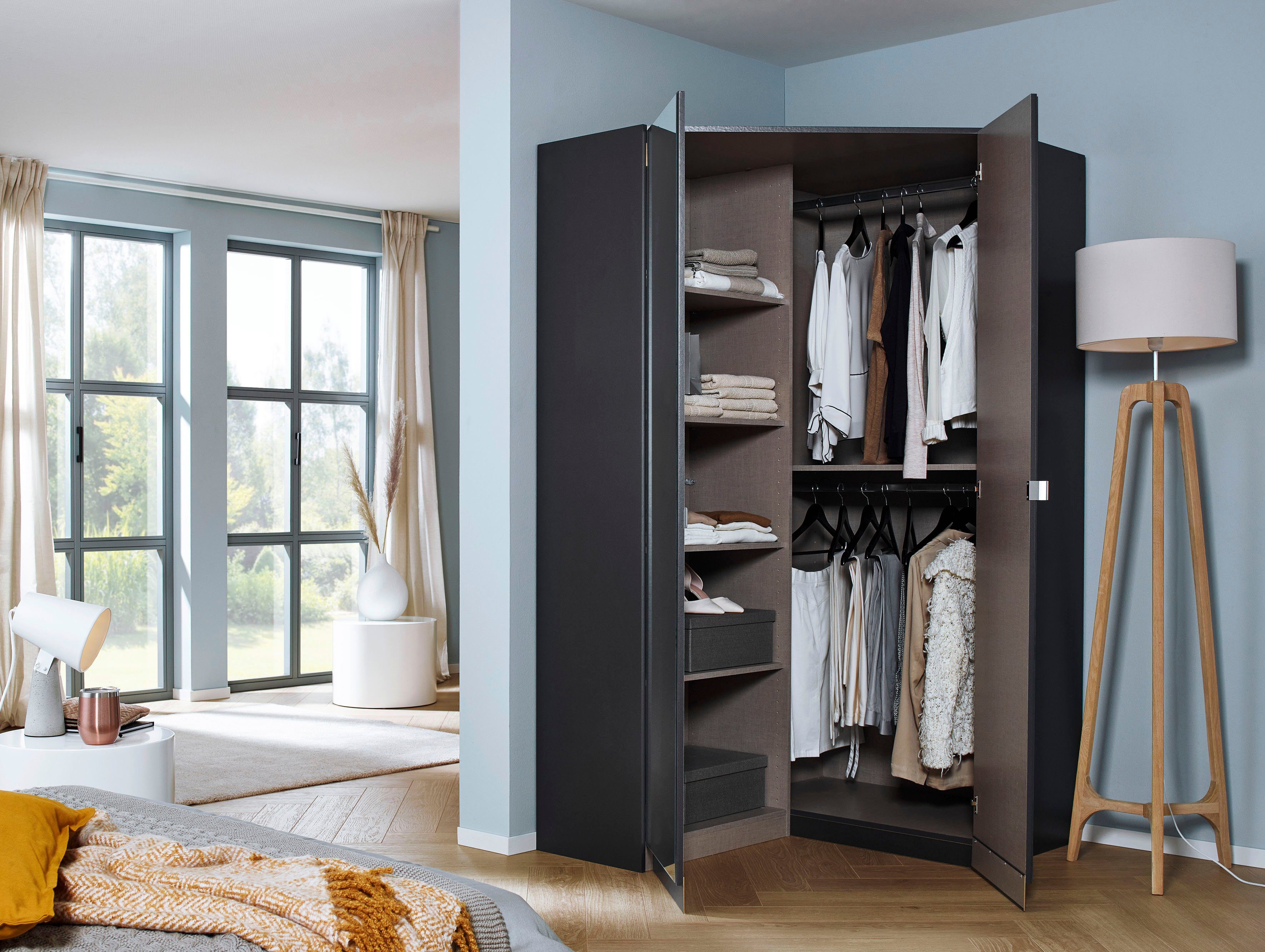 rauch HoekKledingkast kast garderobe garderobekast hoekkast HOMBURG