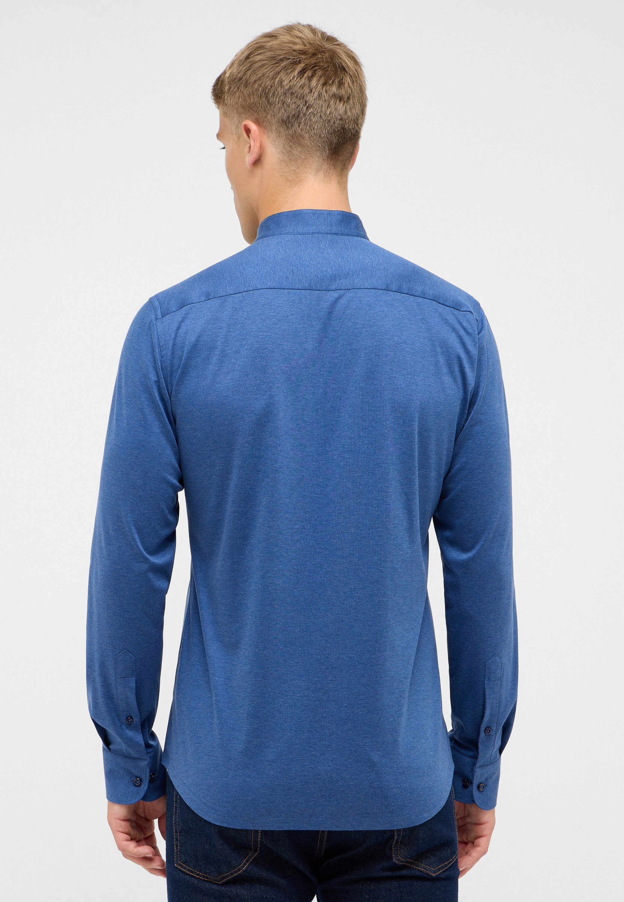 Eterna Overhemd met lange mouwen Slim fit NON IRON (strijkvrij)