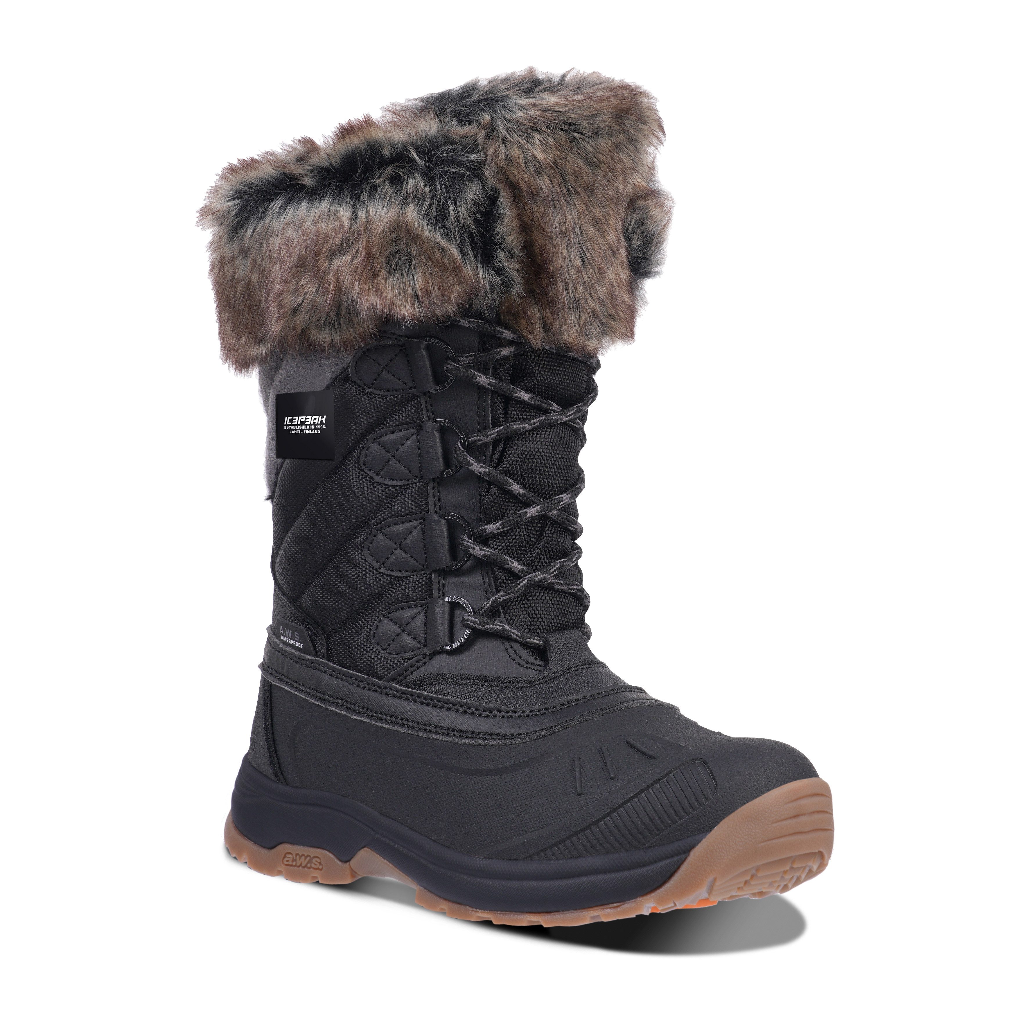 Icepeak Snowboots Ansina MS waterdicht en gevoerd