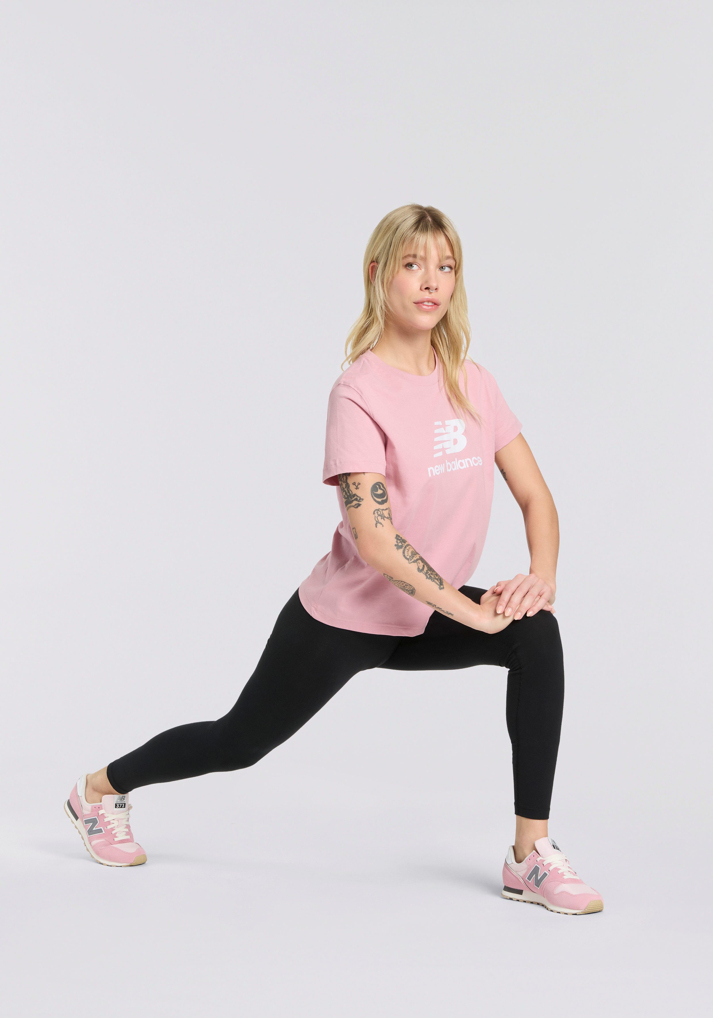 New Balance T-shirt SPORT ESSENTIALS JERSEY LOGO T-SHIRT