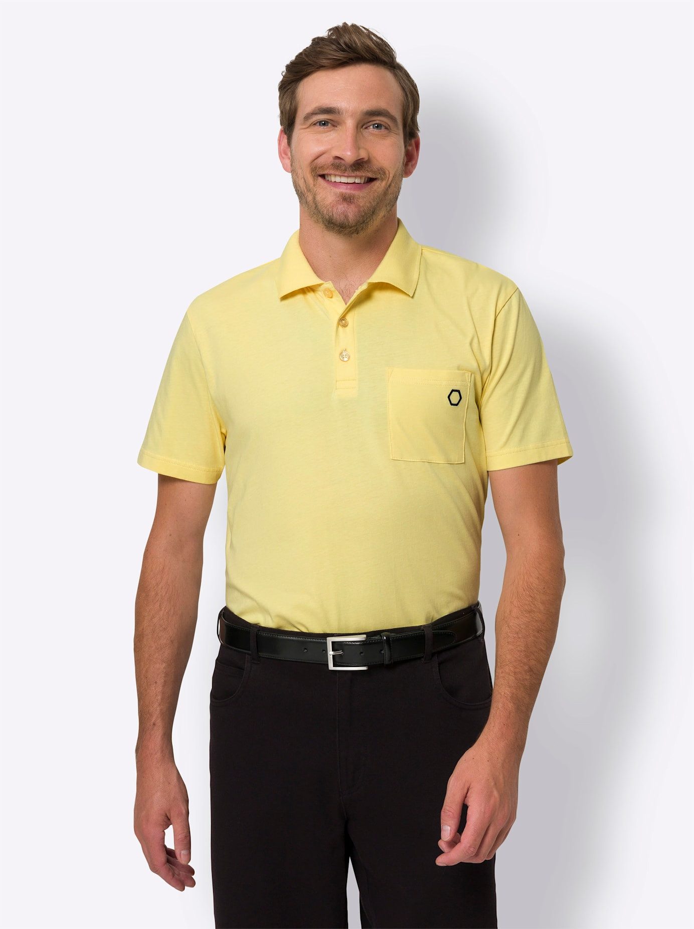 Classic Poloshirt met korte mouwen (1-delig)