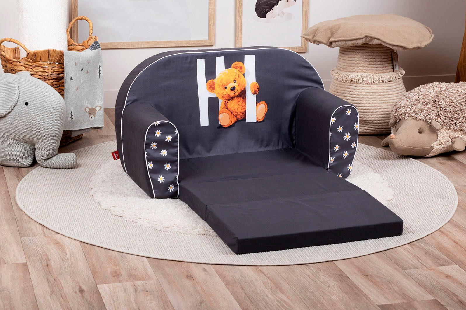 Knorrtoys® Bank Lucky bear voor kinderen, made in europe