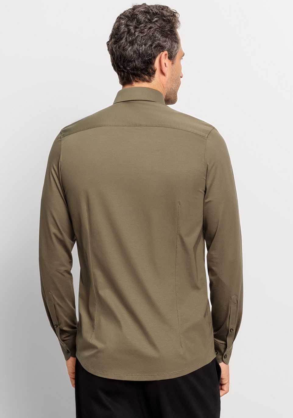 OLYMP Businessoverhemd Level Five body fit jersey shirt