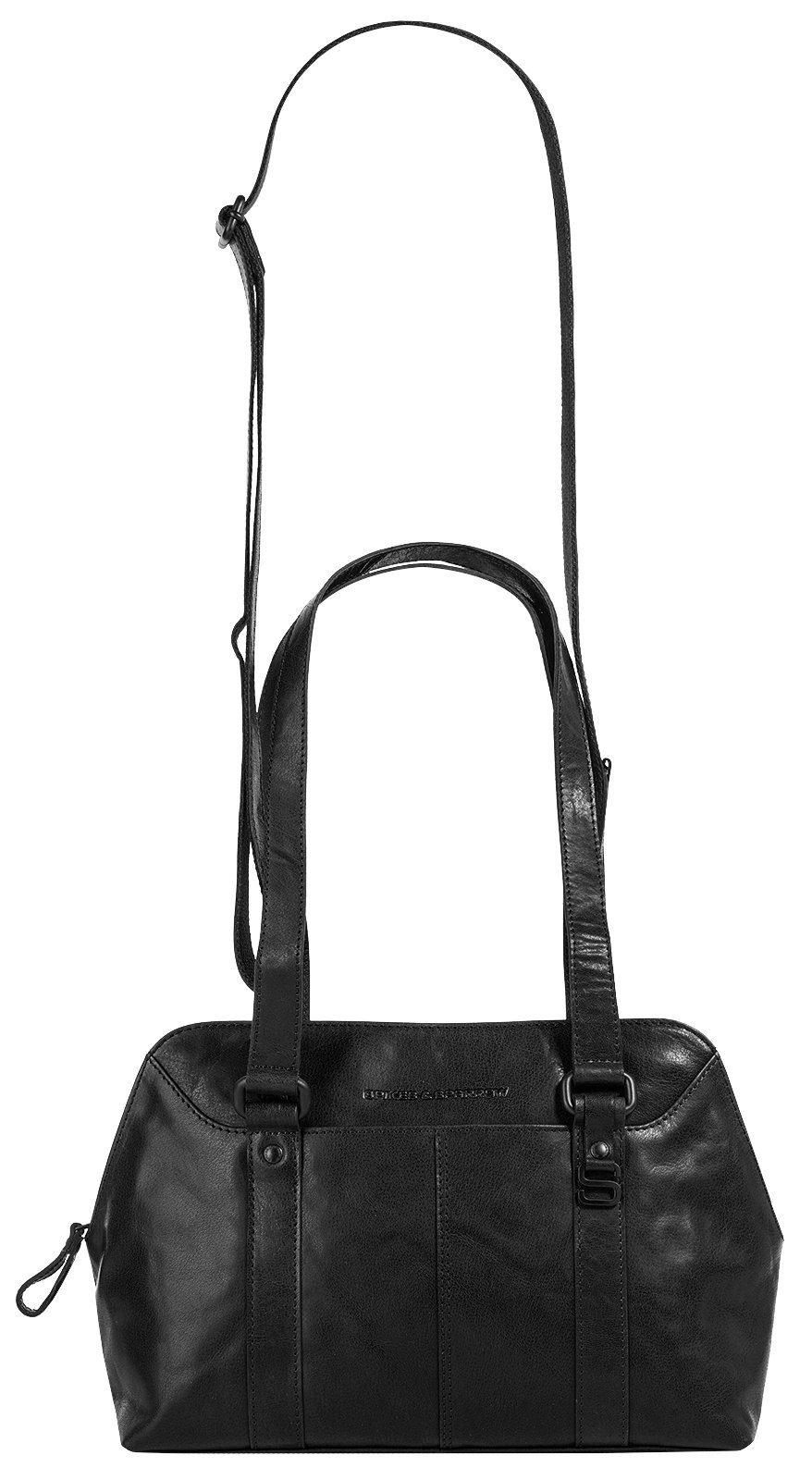 Spikes & Sparrow Tas echt leder