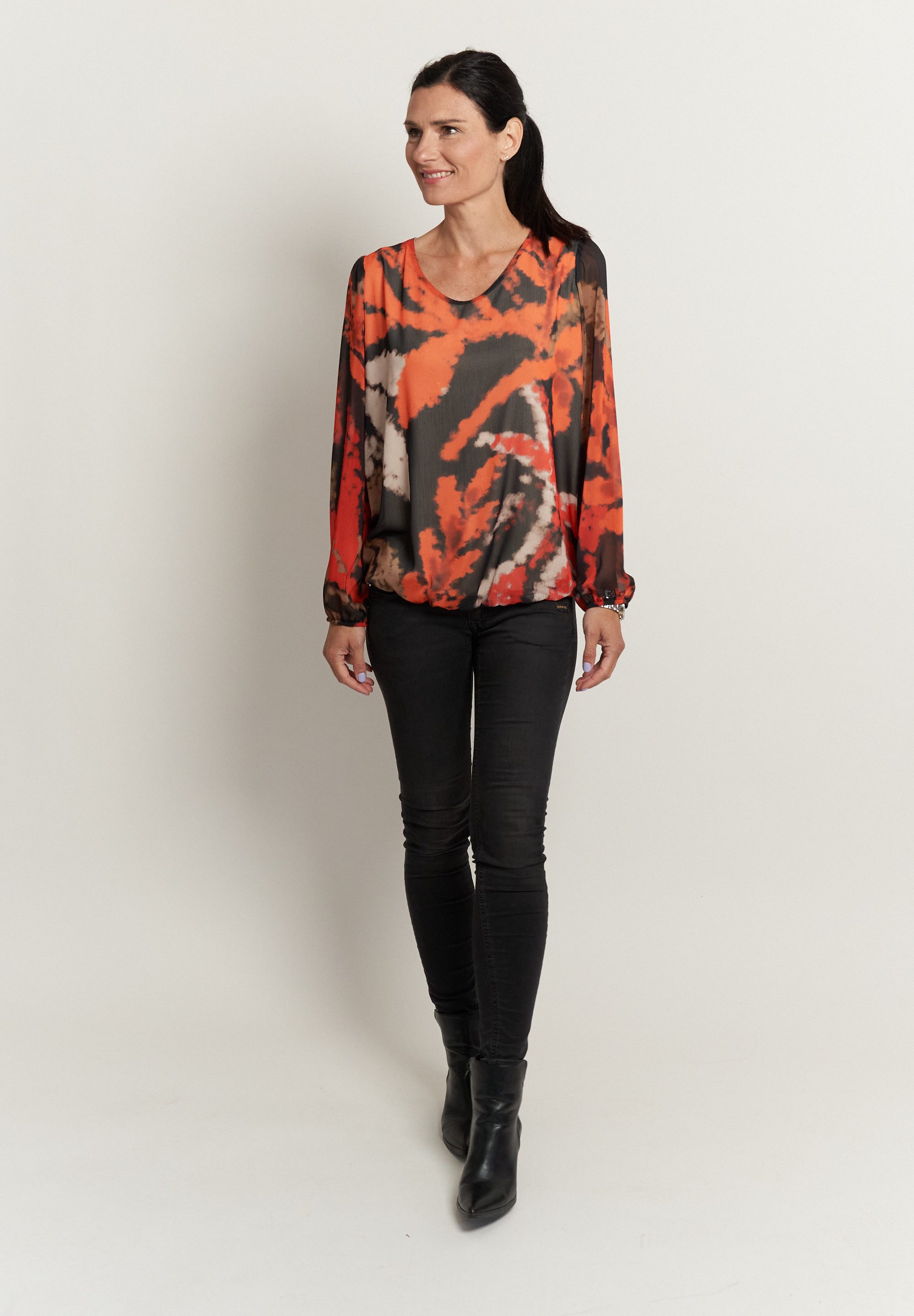 Seidel Moden Blouse met lange mouwen