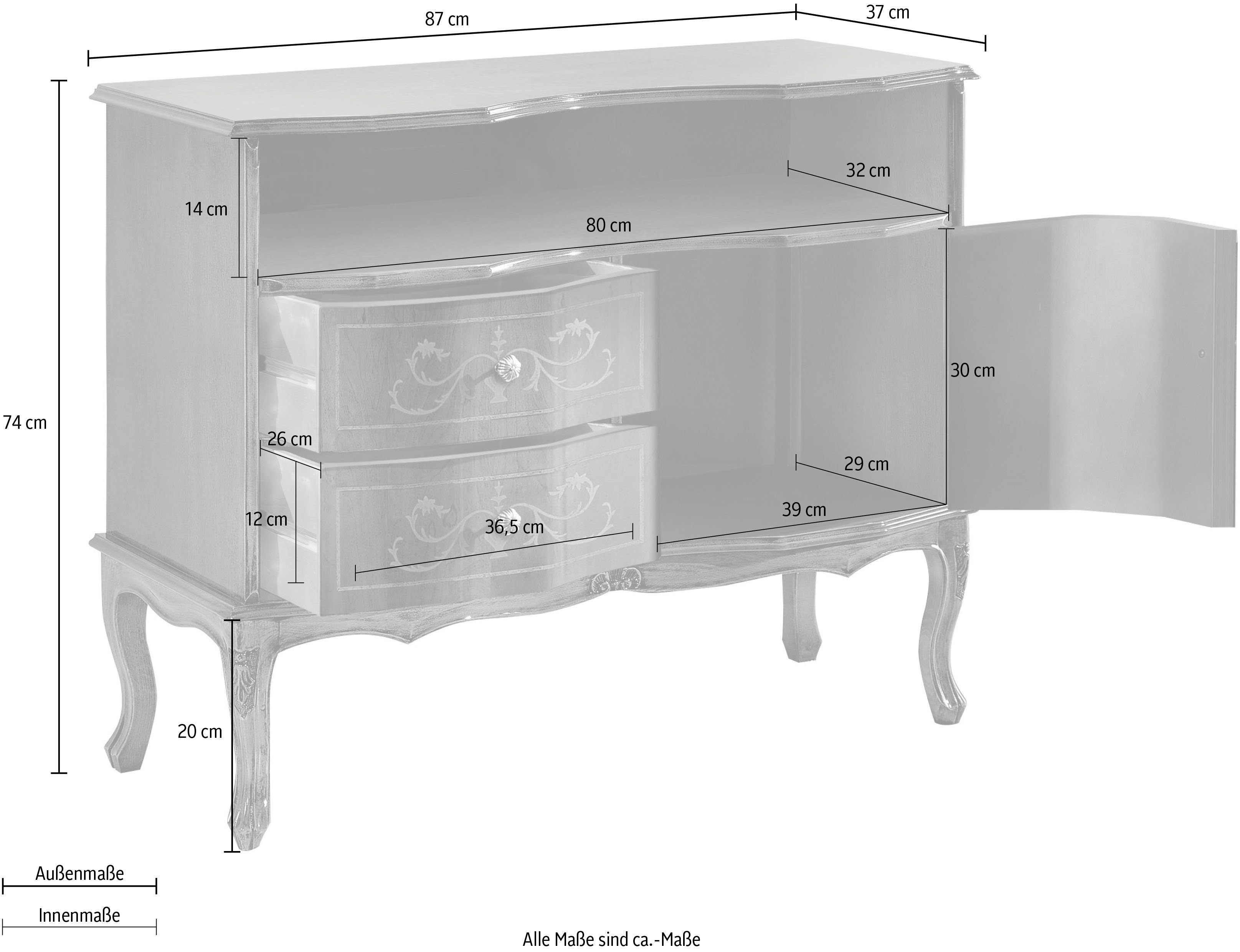 Home affaire Tv-meubel TV-Board Desenzano
