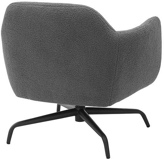 MCA furniture Loungestoel TAJO draaistoel met armleuningen (1 stuk)