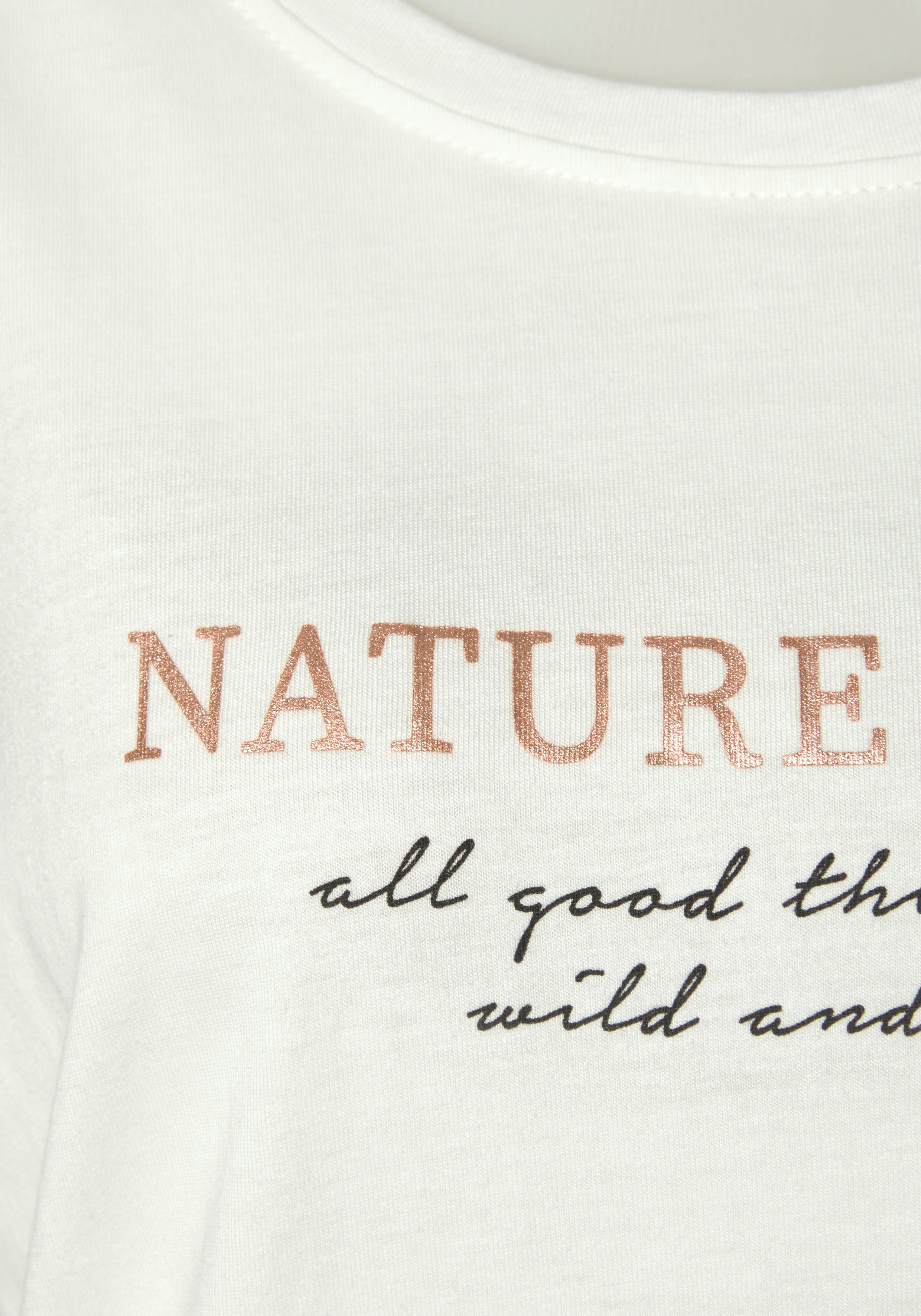 Lascana Nachthemd Met folie- of all-over print
