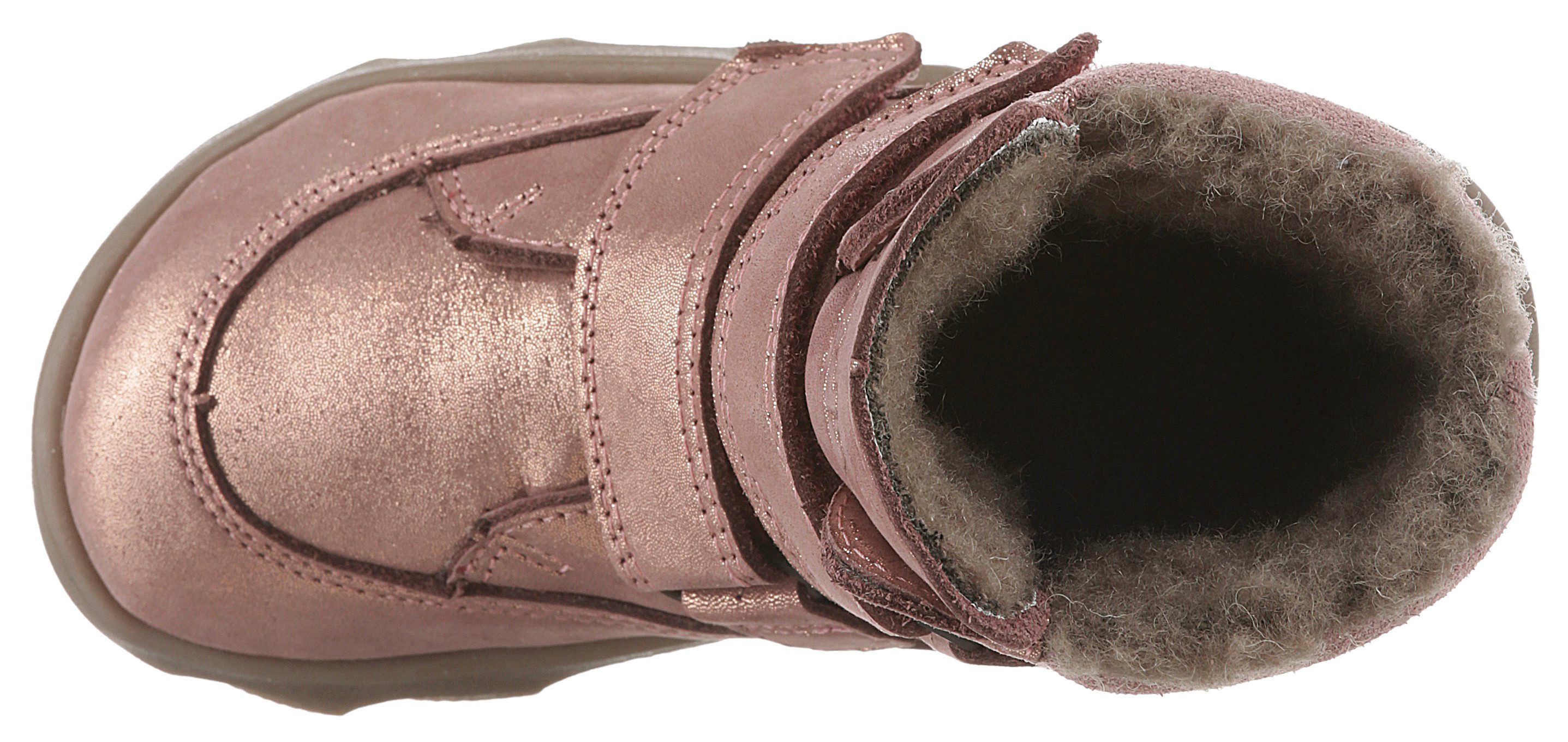 froddo® Barefootschoenen ZERU TEX WINTER BAREFOOT Klittenbandlaarzen, winterlaarzen, laarzen met wolvoering