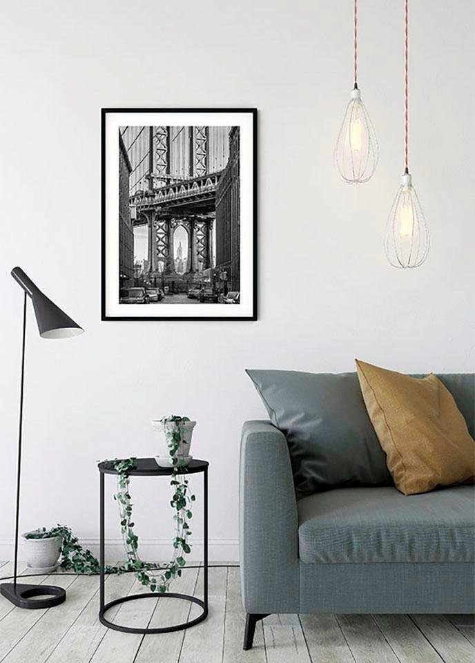 Komar Wanddecoratie Brooklyn Bridge Wanddecoratie - zonder lijst (1 stuk)